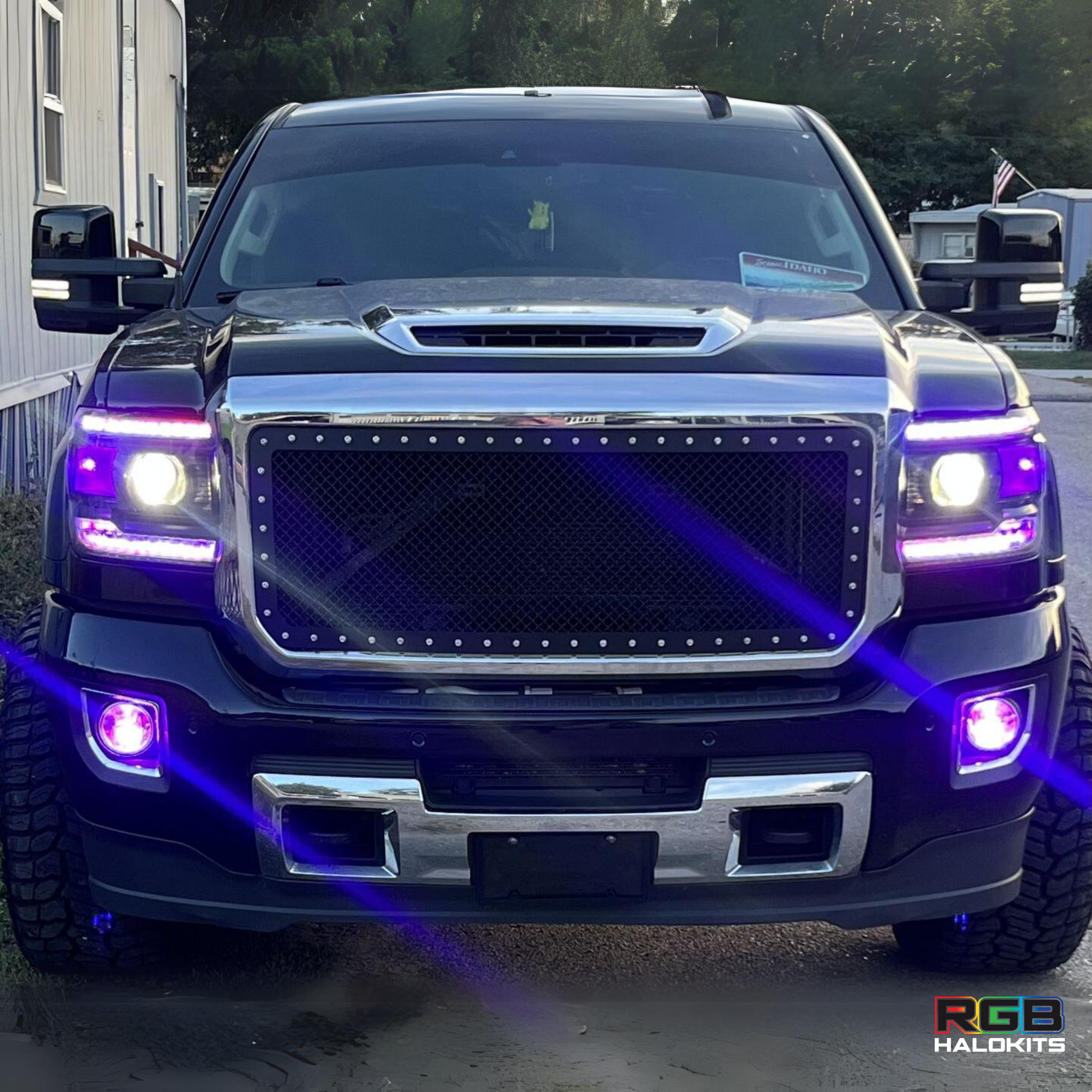 GMC Sierra RGBW DRL Boards (2014-2015) – Custom Multicolor LED Lighting by RGB Halo Kits