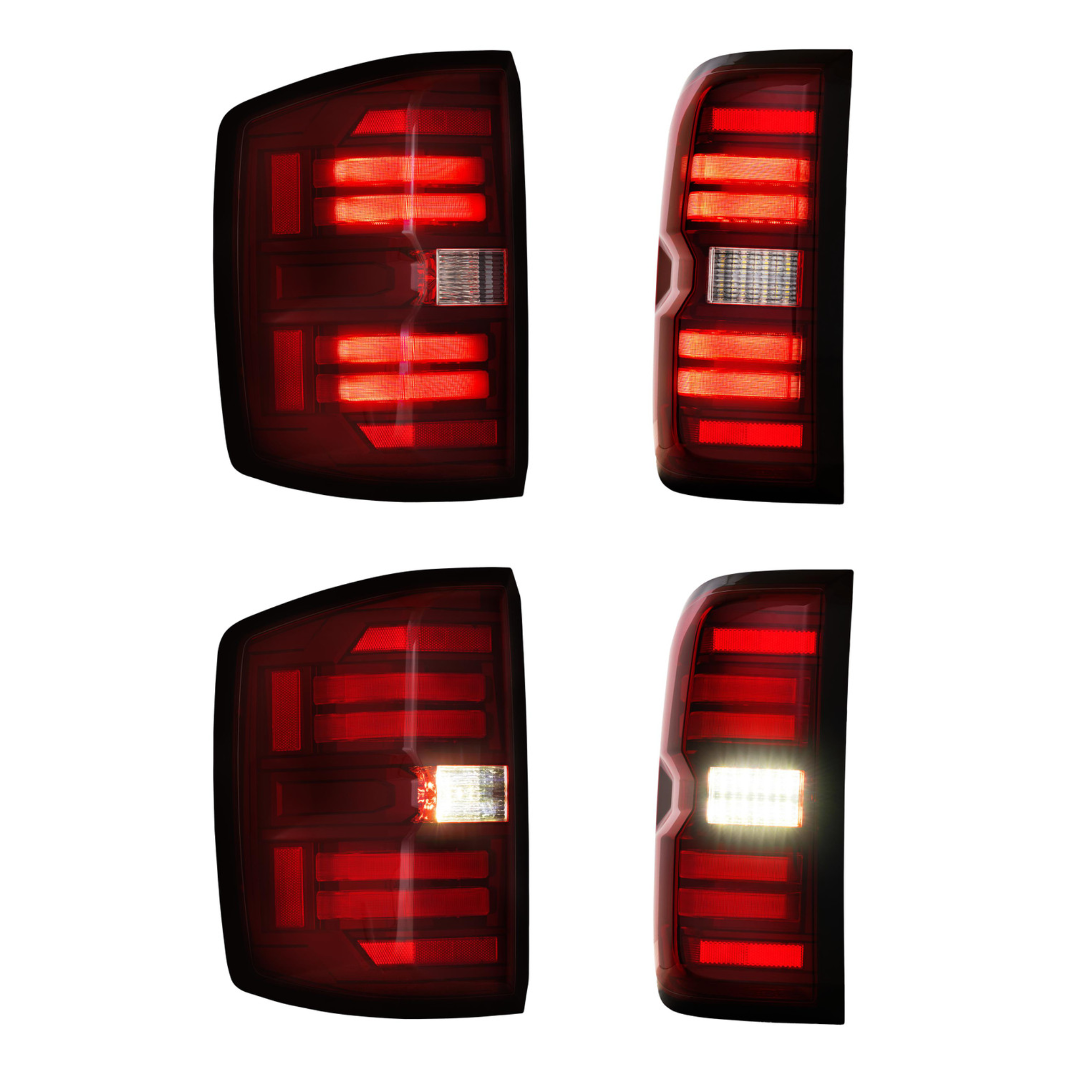 Chevrolet Silverado (14-19): LED Taillights | XB Morimoto – Custom Multicolor LED Lighting by RGB Halo Kits