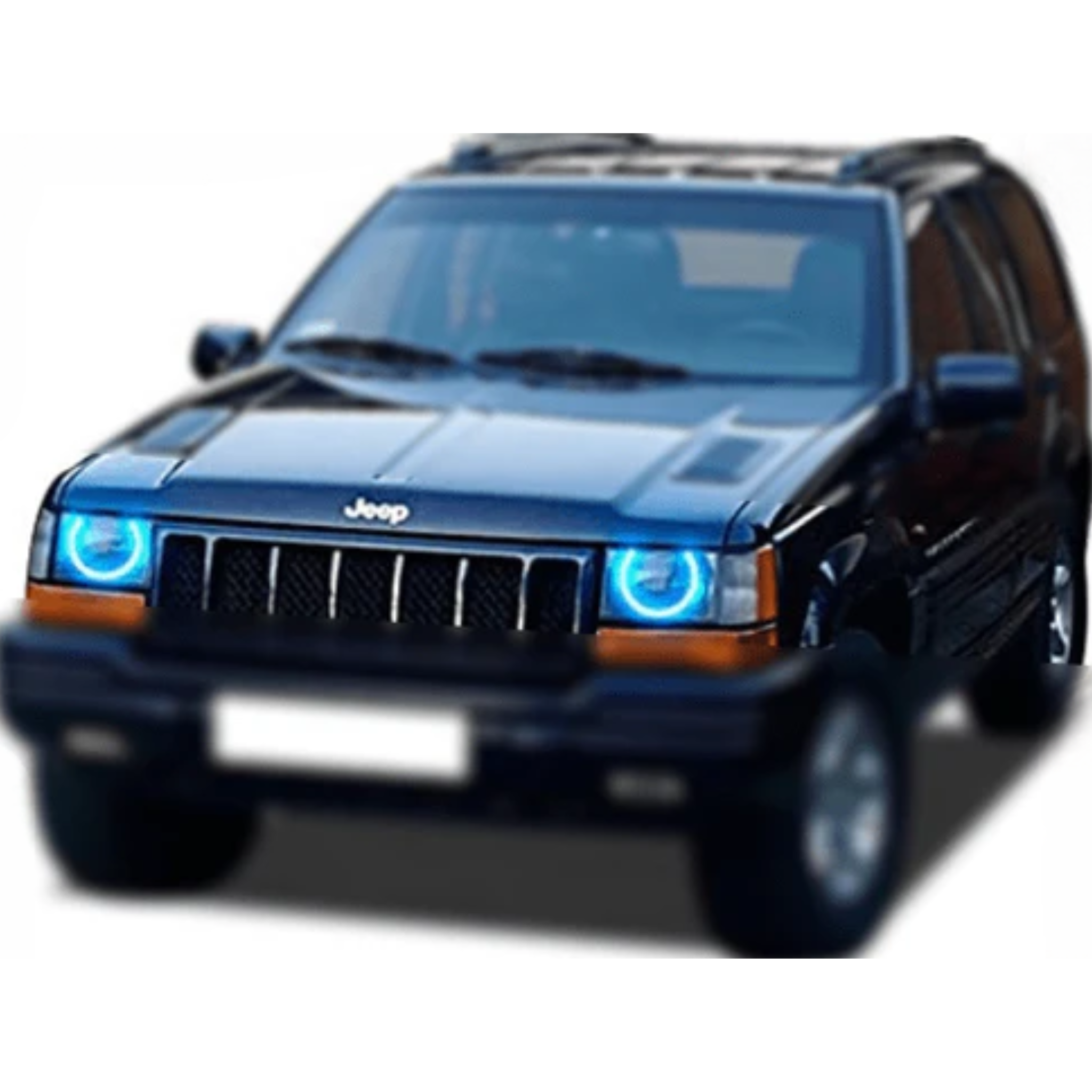 Jeep Grand Cherokee Multicolor Halo Kit (1993-1998) – Custom Multicolor LED Lighting by RGB Halo Kits