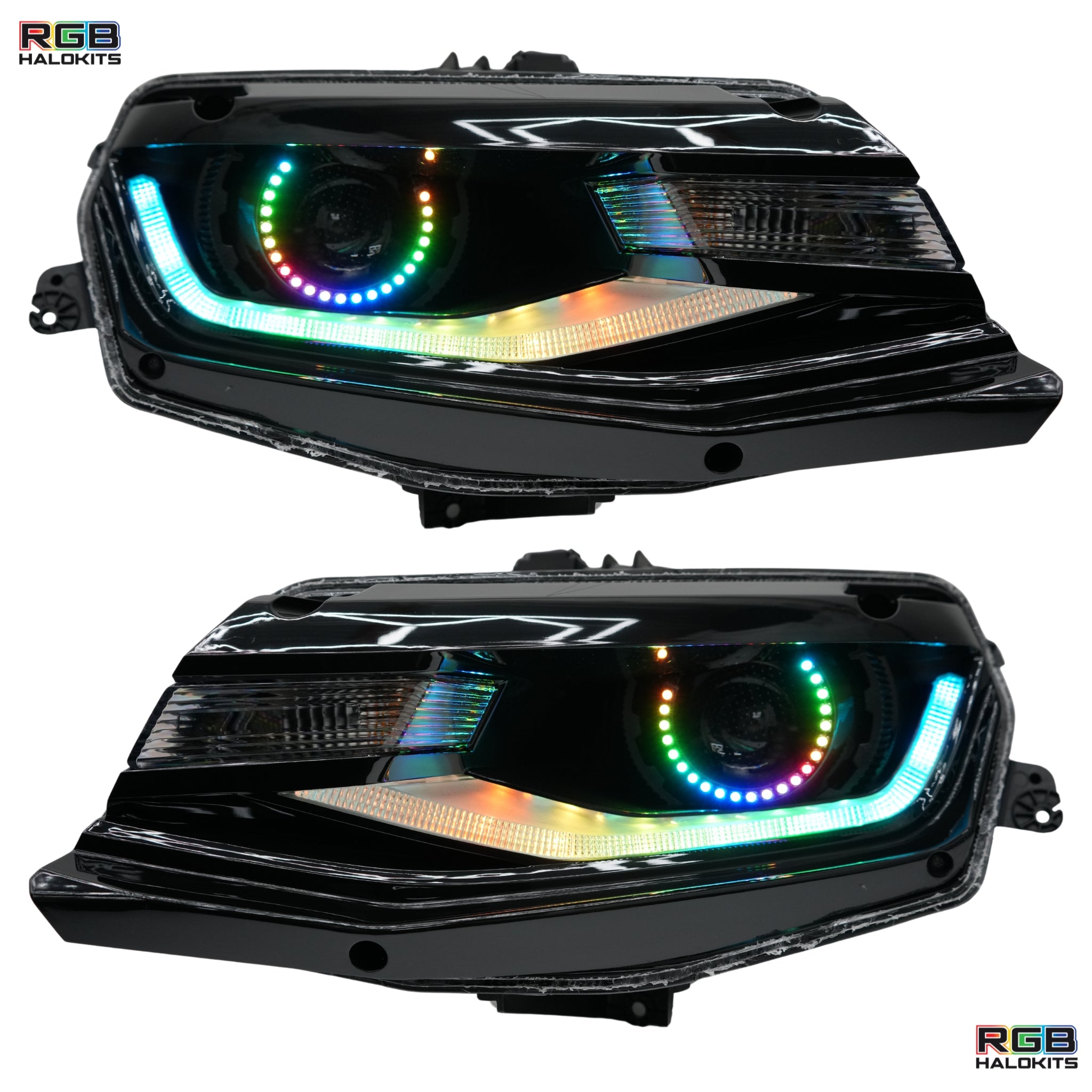 Chevrolet Camaro Multicolor DRL Boards (2016-2018) – Custom Multicolor LED Lighting by RGB Halo Kits