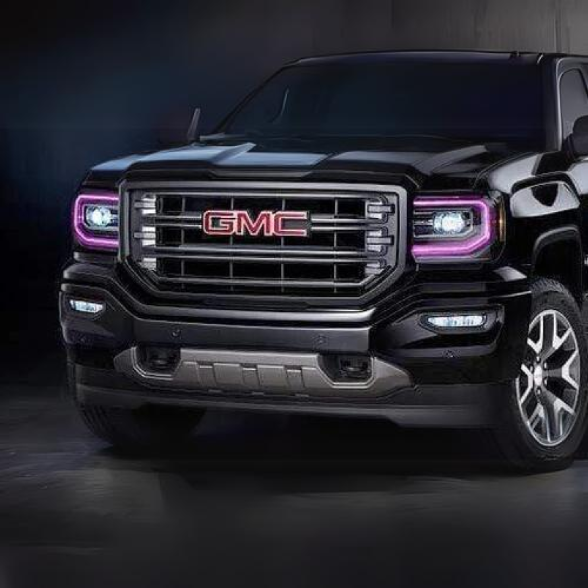 GMC Sierra 1500 Multicolor DRL Boards (2016-2018) – Custom Multicolor LED Lighting by RGB Halo Kits