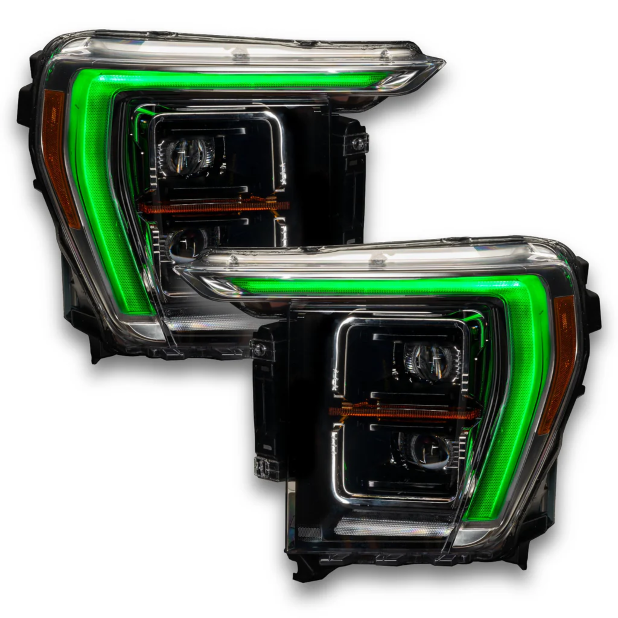 Ford F150 RGBW DRL Boards (2021-2023) – Custom Multicolor LED Lighting by RGB Halo Kits