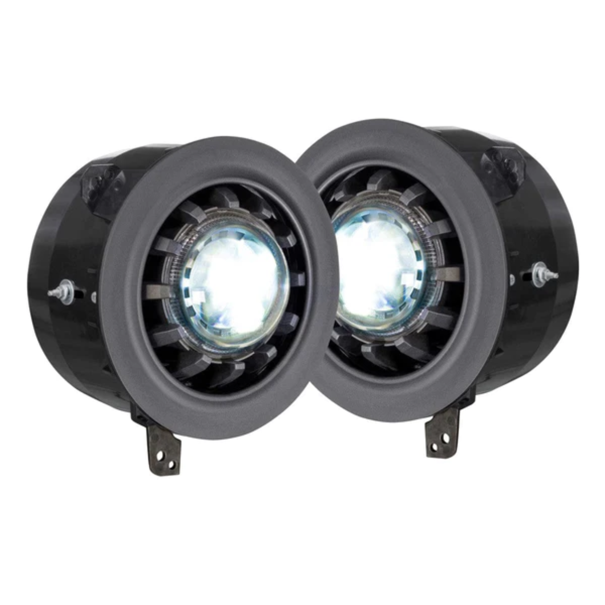 JEEP WRANGLER JL / GLADIATOR JT: SUPER7 HEADLIGHTS (2018 - 2023) – Custom Multicolor LED Lighting by RGB Halo Kits