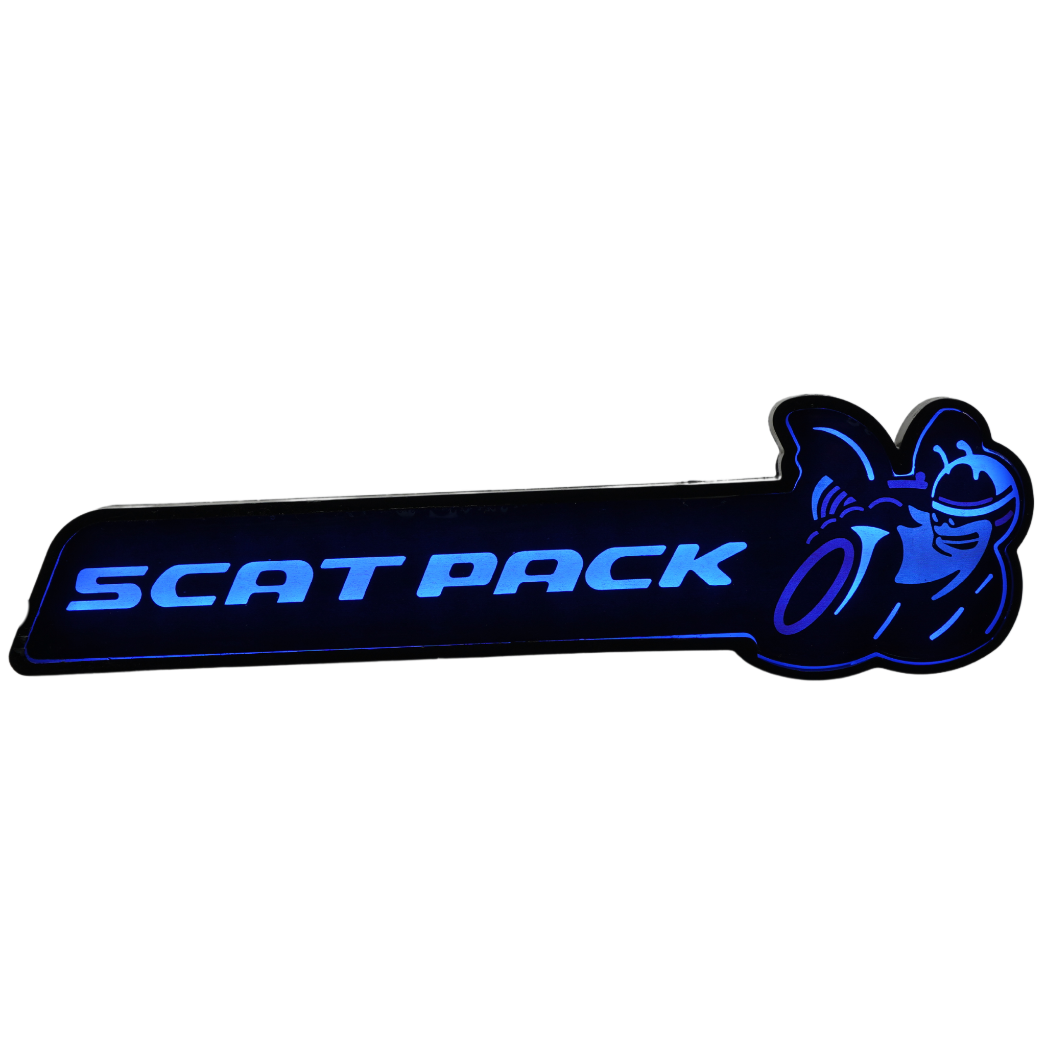 Scatpack LED Emblem Badge (Multicolor Flow) – Custom Multicolor LED Lighting by RGB Halo Kits