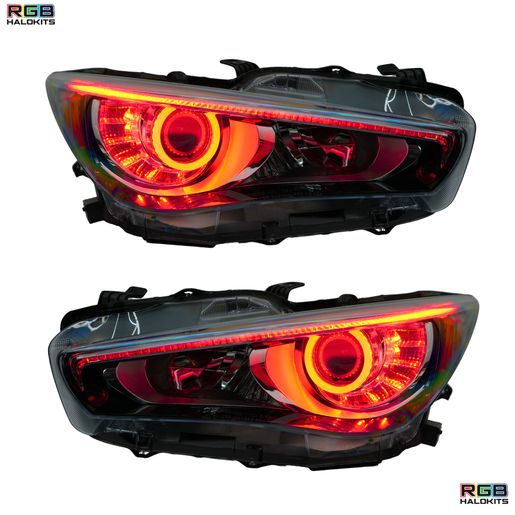 Infiniti Q50 Multicolor DRL Boards (2014-2024) – Custom Multicolor LED Lighting by RGB Halo Kits