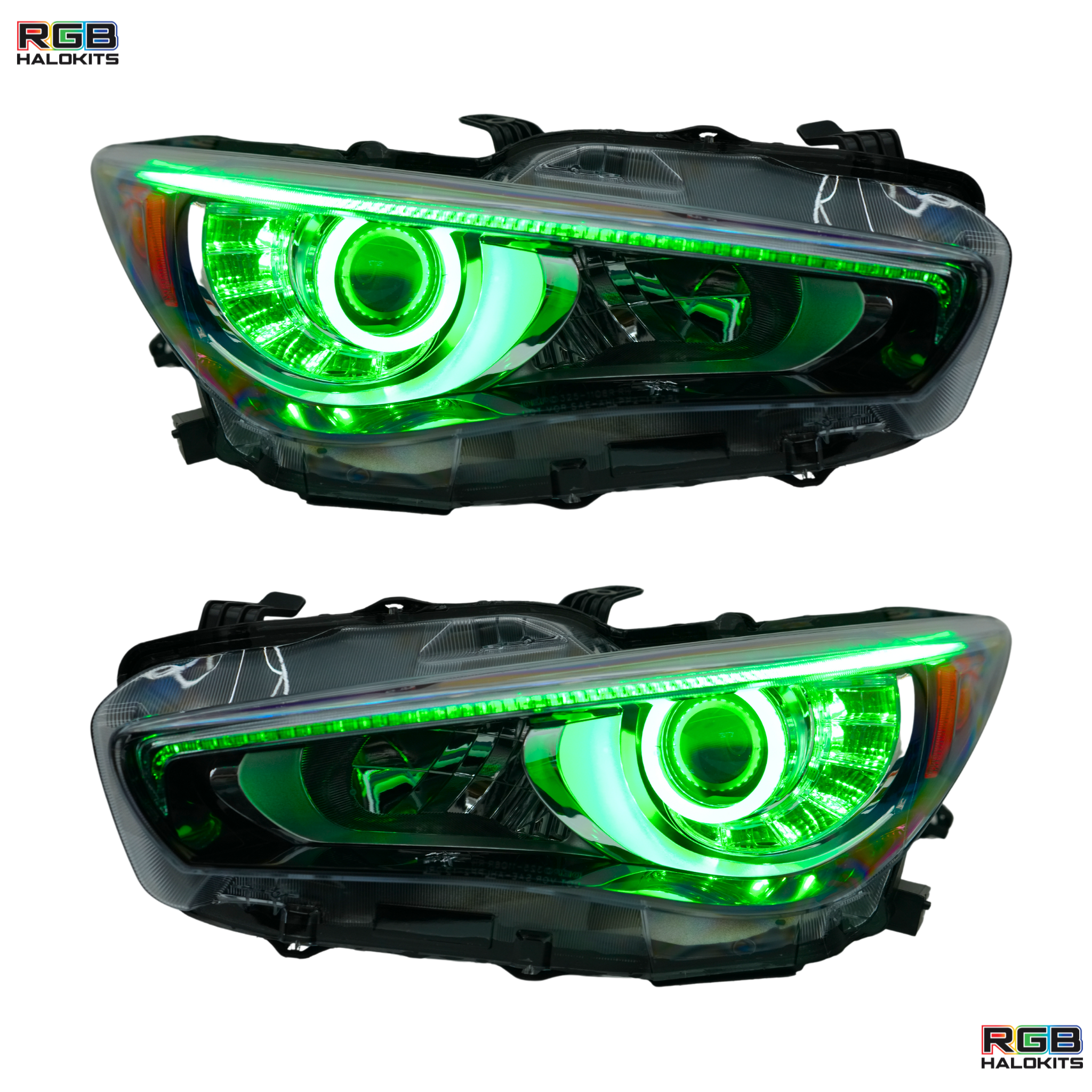 Infiniti Q50 Multicolor DRL Boards (2014-2024) – Custom Multicolor LED Lighting by RGB Halo Kits