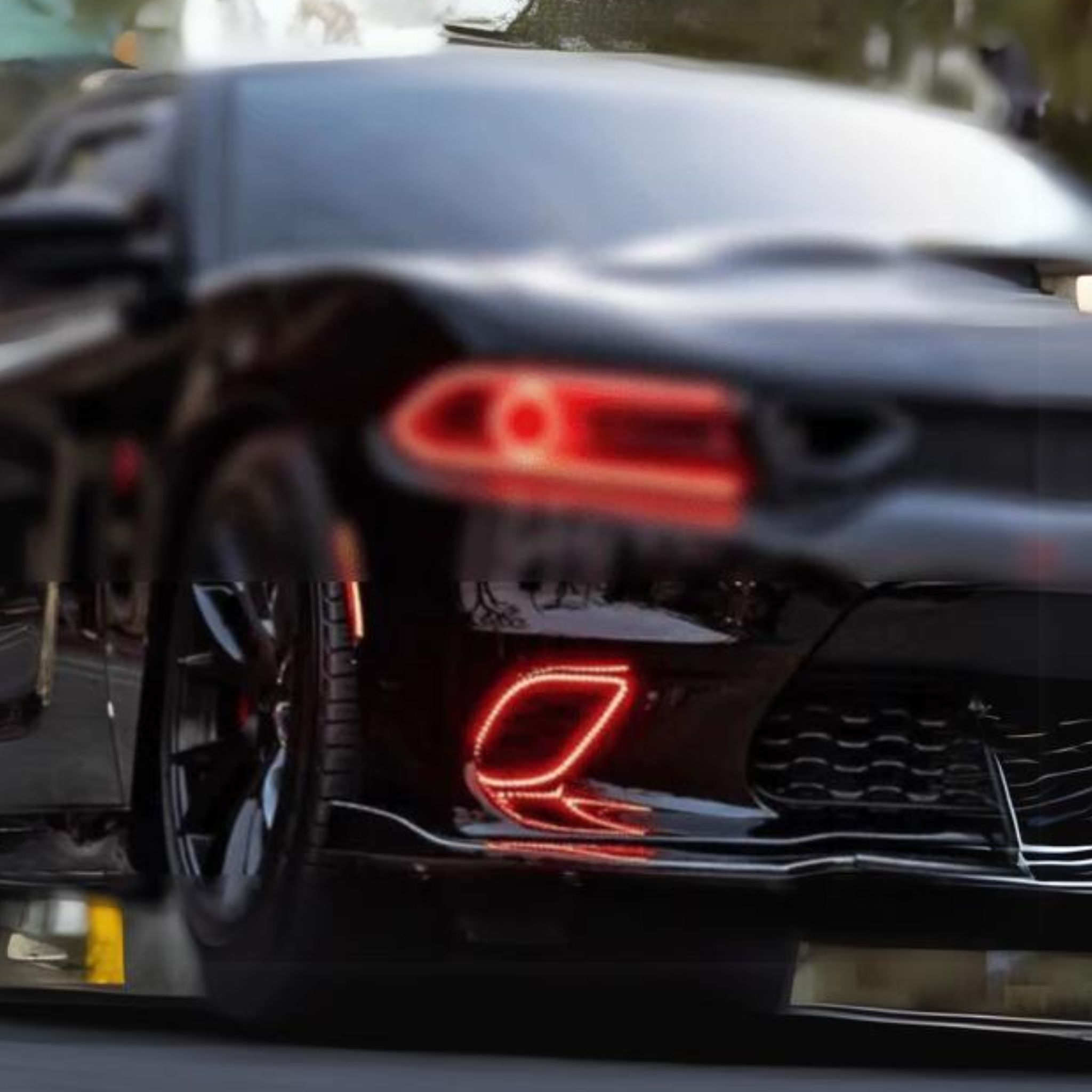Dodge Charger Waterproof Fog Outline Multicolor Halo Kit – Custom Multicolor LED Lighting by RGB Halo Kits