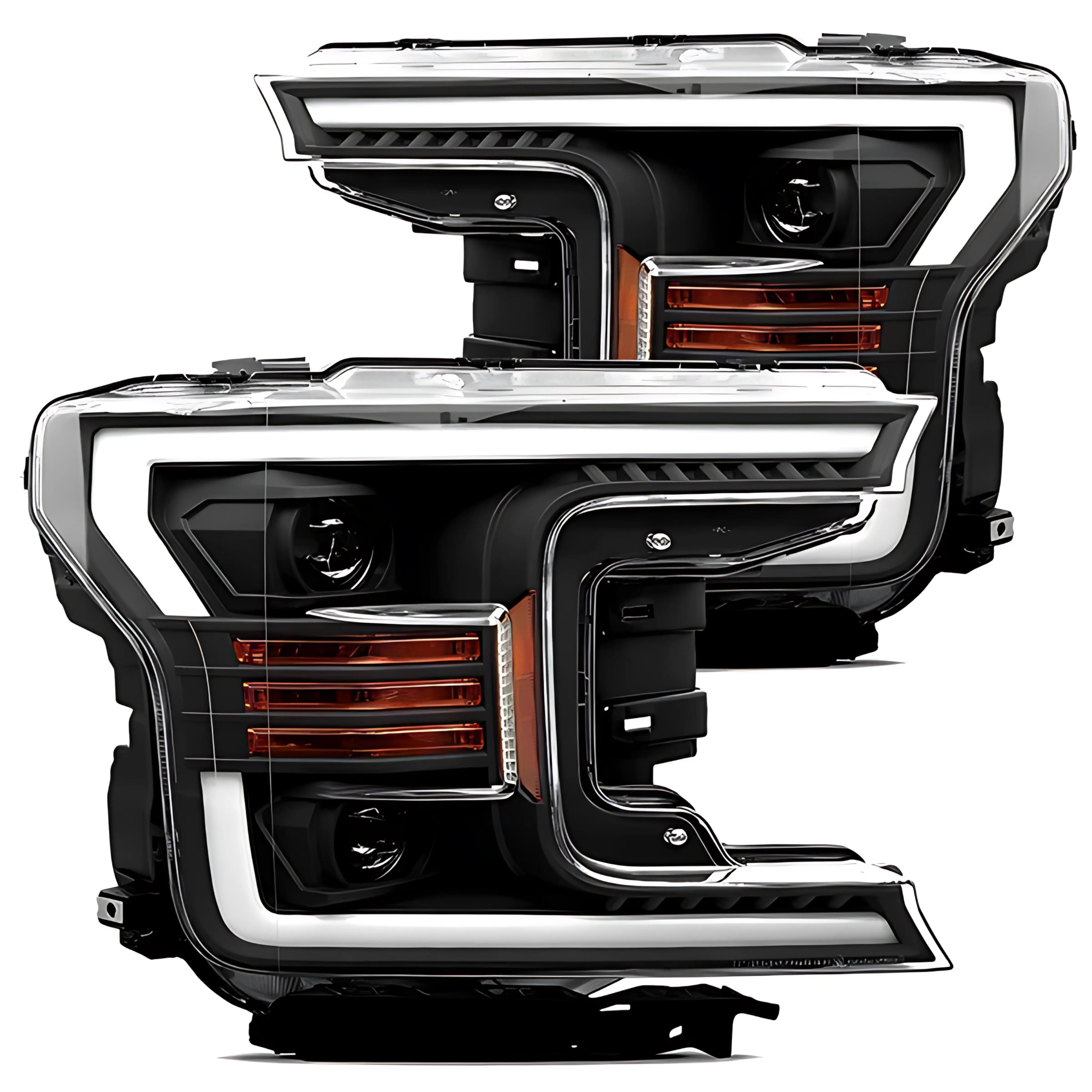 Ford F-150 Headlights (2018-2020) | Alpharex – Custom Multicolor LED Lighting by RGB Halo Kits