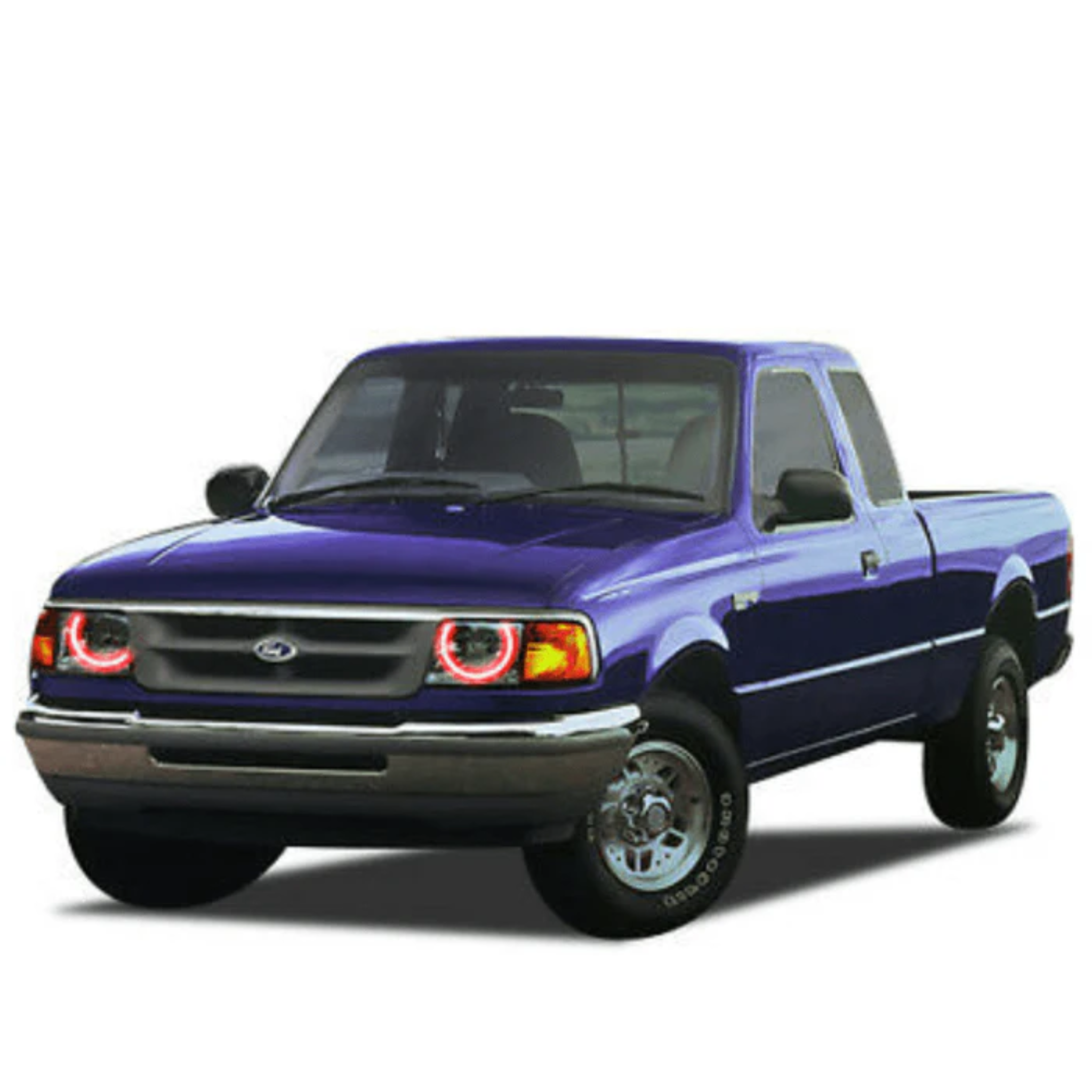 Ford Ranger Multicolor Halo Kit (1993-1997) – Custom Multicolor LED Lighting by RGB Halo Kits