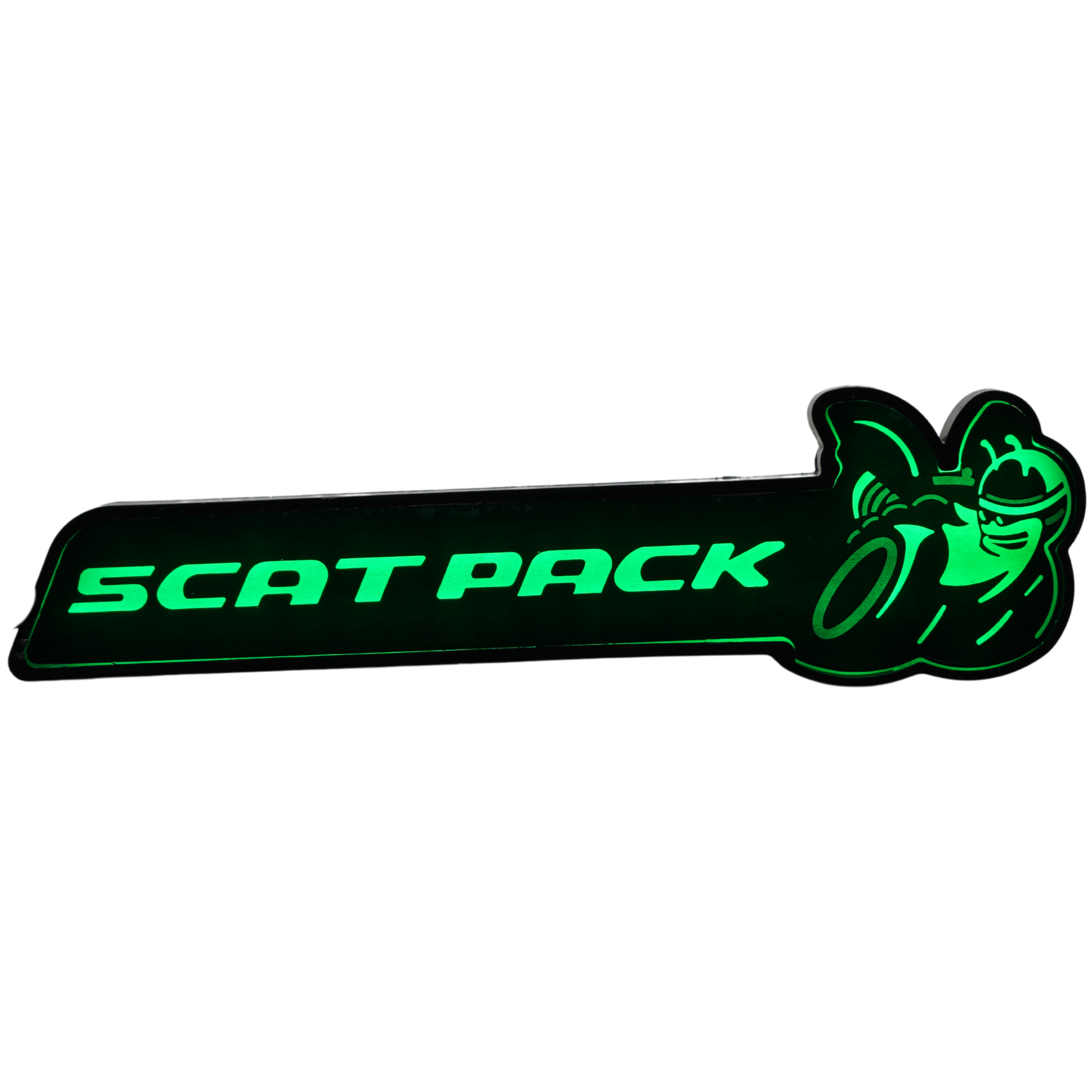 Scatpack LED Emblem Badge (Multicolor Flow) – Custom Multicolor LED Lighting by RGB Halo Kits