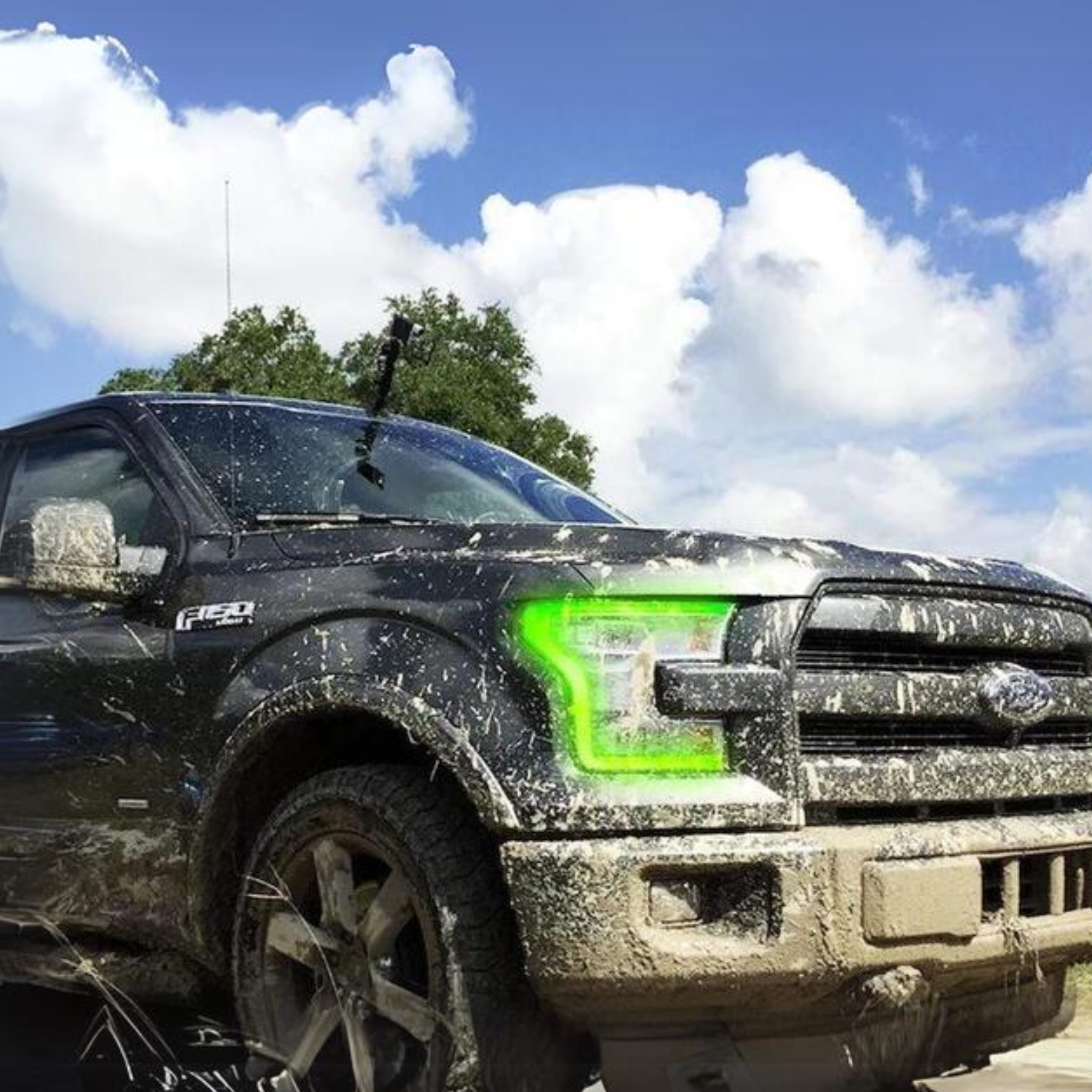 Ford F150 multicolor Flow DRL Boards (2015-2017) – Custom Multicolor LED Lighting by RGB Halo Kits