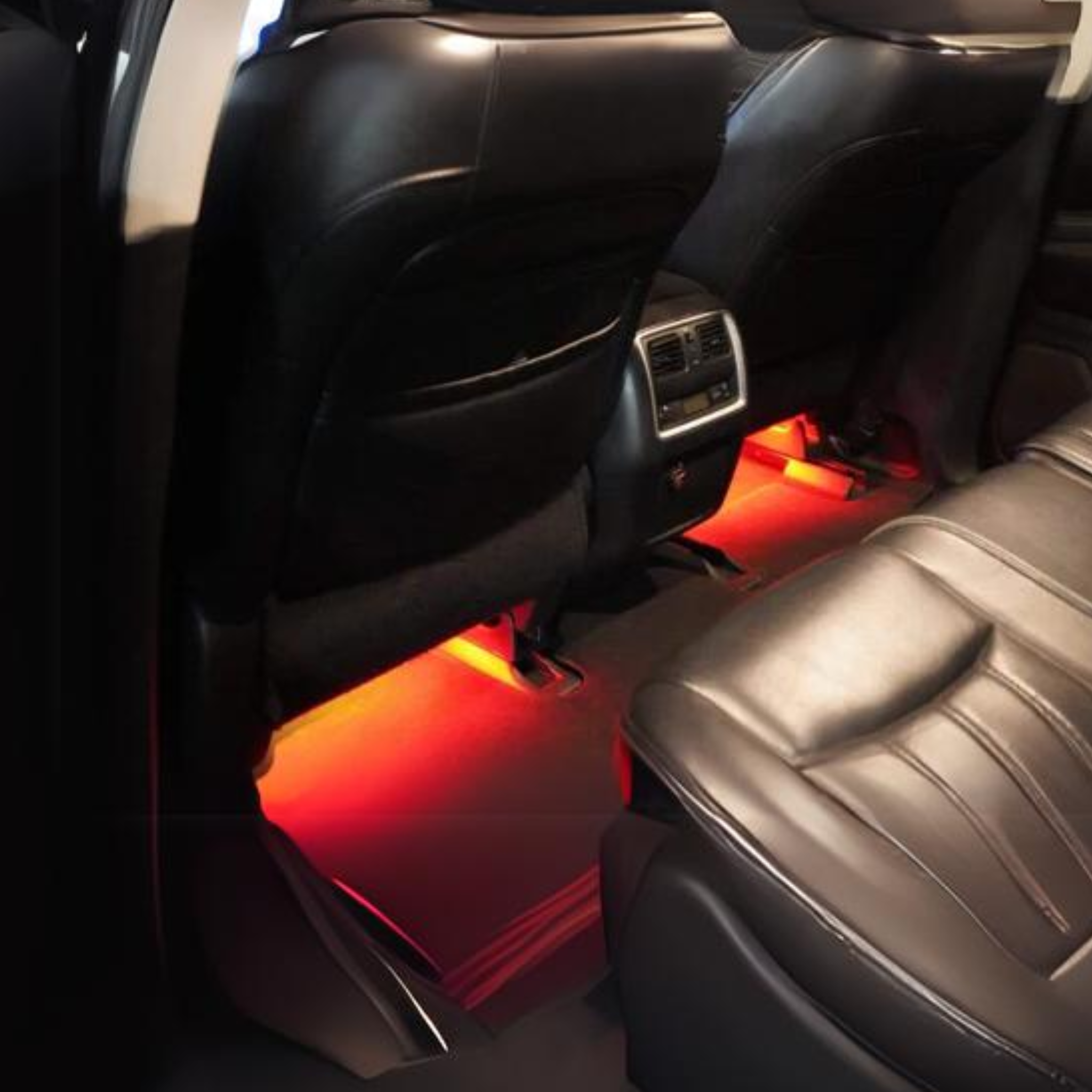 Interior Footwell Ambient Lighting Kit | Front + Rear Coverage – Custom Multicolor LED Lighting by RGB Halo Kits