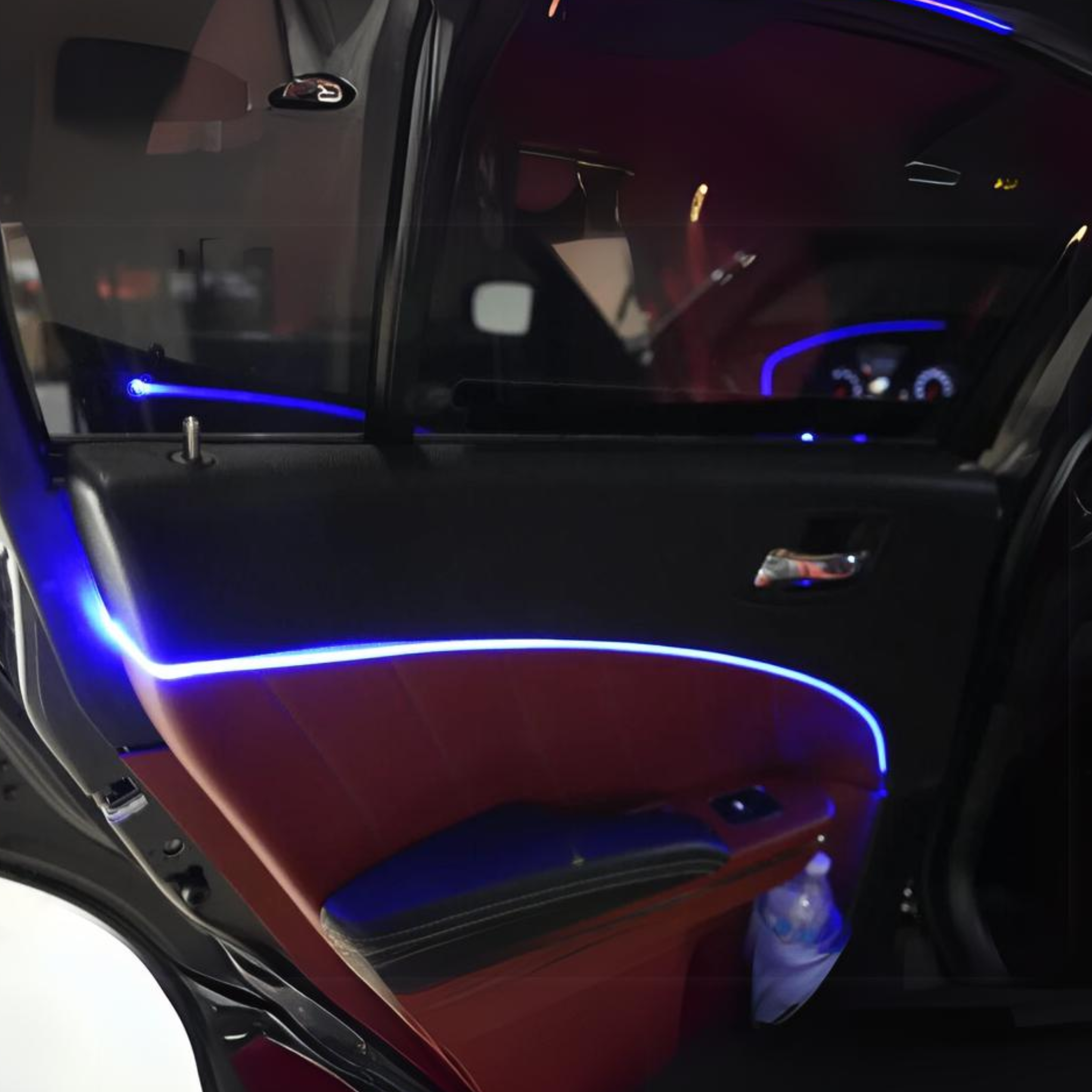 RGBW Fiber Optic Interior Ambient Lighting Kit 2.0 (6pc) – Custom Multicolor LED Lighting by RGB Halo Kits
