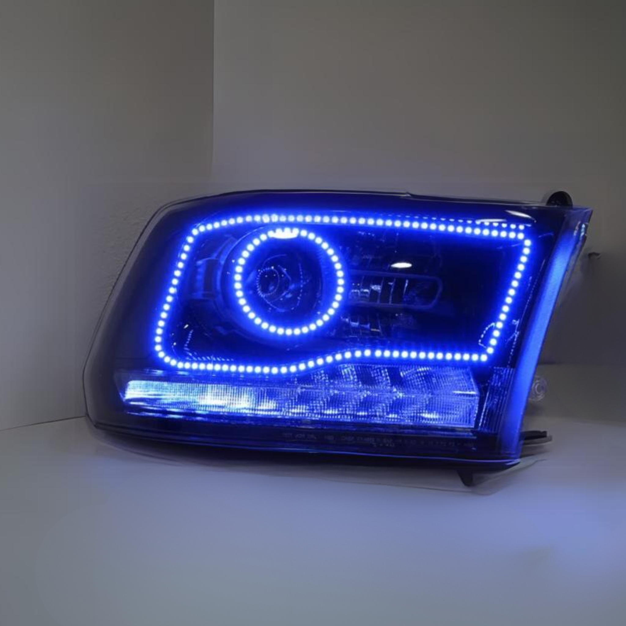 Ram Outline Multicolor Flow Series Halo Kit (2009-2018) – Custom Multicolor LED Lighting by RGB Halo Kits