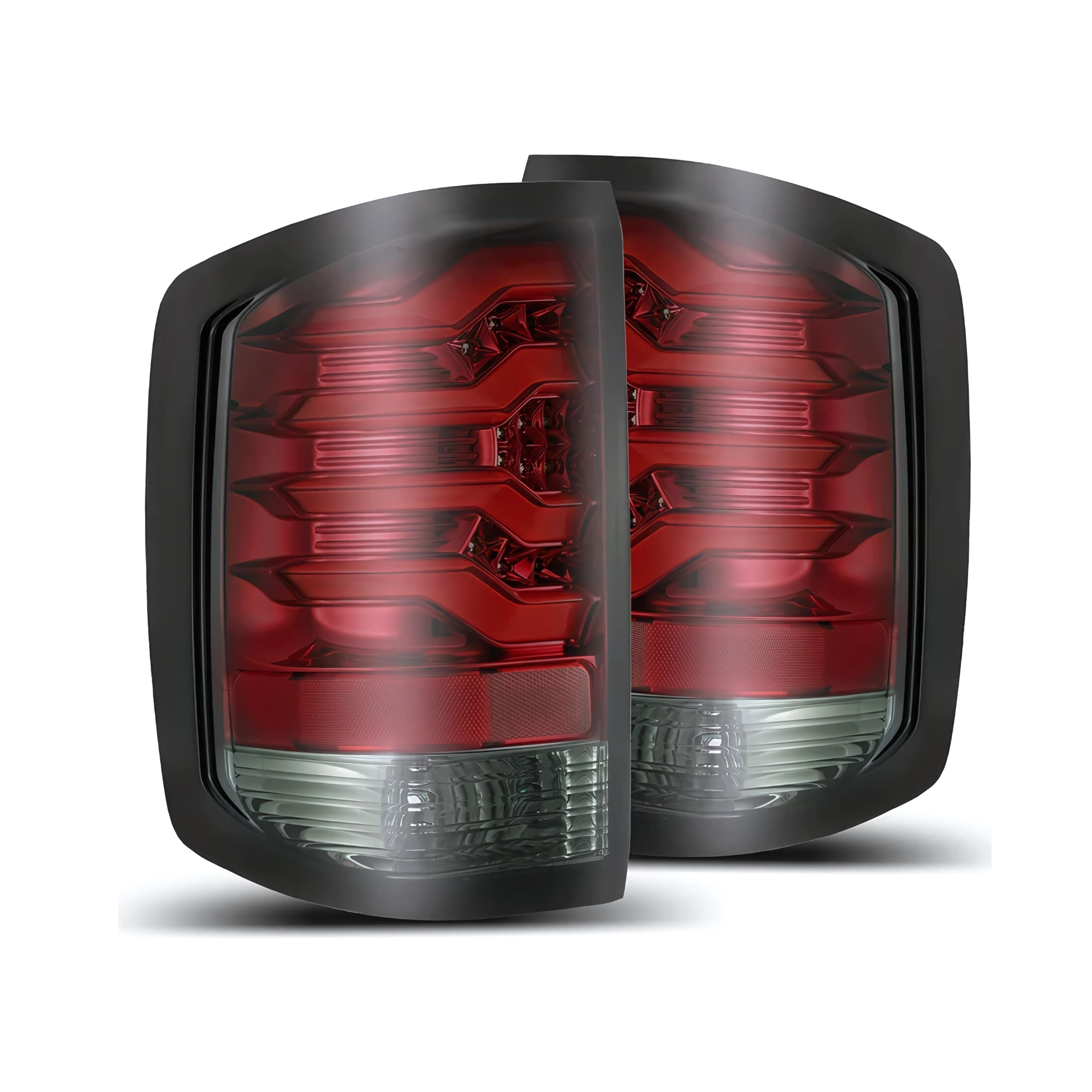 Chevrolet Silverado 1500(2014-2018) / Silverado 2500HD/3500HD (2015-2019) / GMC Sierra 3500HD (2015-2019) Tail Lights | Alpharex – Custom Multicolor LED Lighting by RGB Halo Kits
