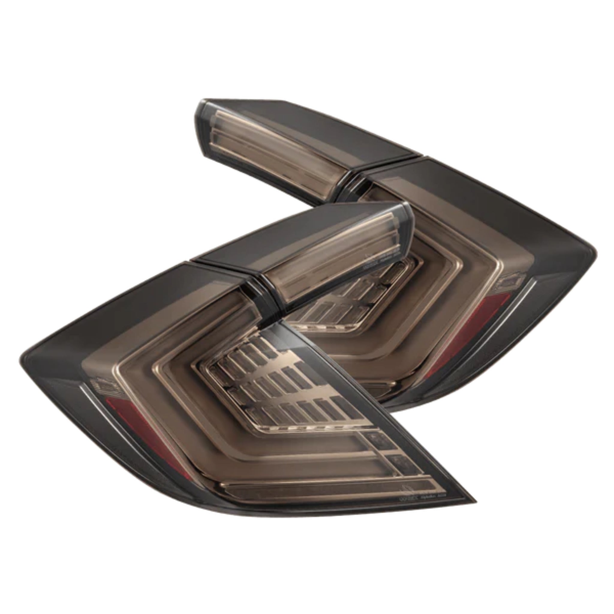 Honda Civic Hatchback (2016-2021) NOVA-Series Prismatic LED Tail Lights | Alpharex – Custom Multicolor LED Lighting by RGB Halo Kits