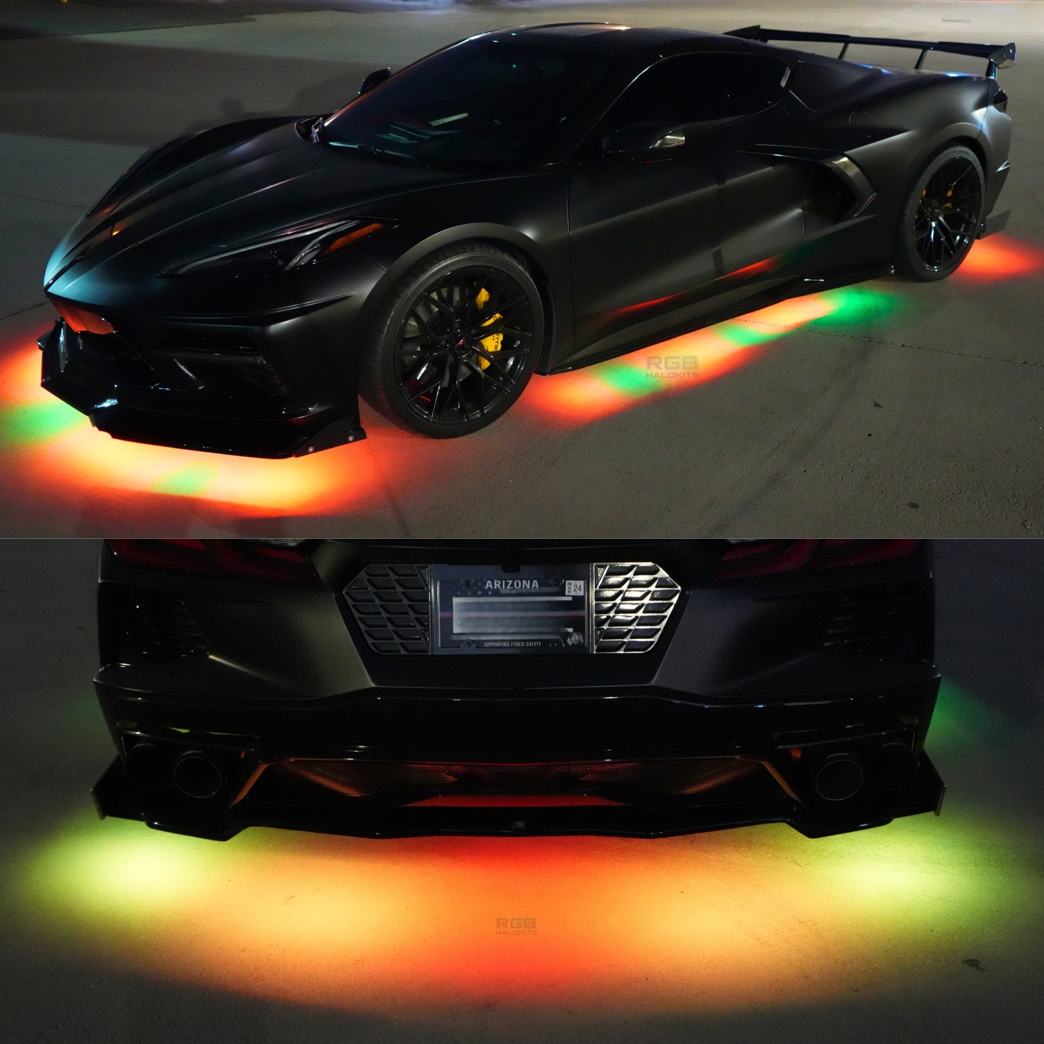 LED Underglow Lighting Kit 3.0 | Custom 6pc | Flexible – Custom Multicolor LED Lighting by RGB Halo Kits