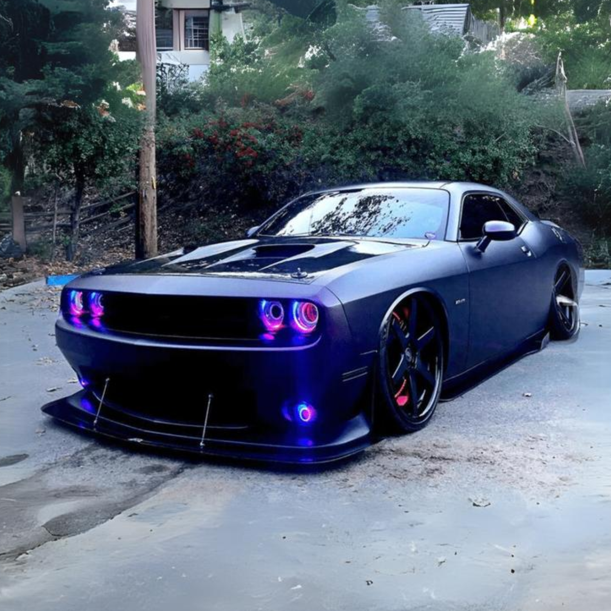 Dodge Challenger Multicolor Halo Kit (2008-2014) – Custom Multicolor LED Lighting by RGB Halo Kits