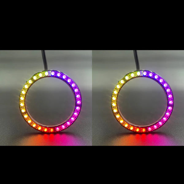 Land Rover LR3 Multicolor Halo Kit (2005-2009) – Custom Multicolor LED Lighting by RGB Halo Kits