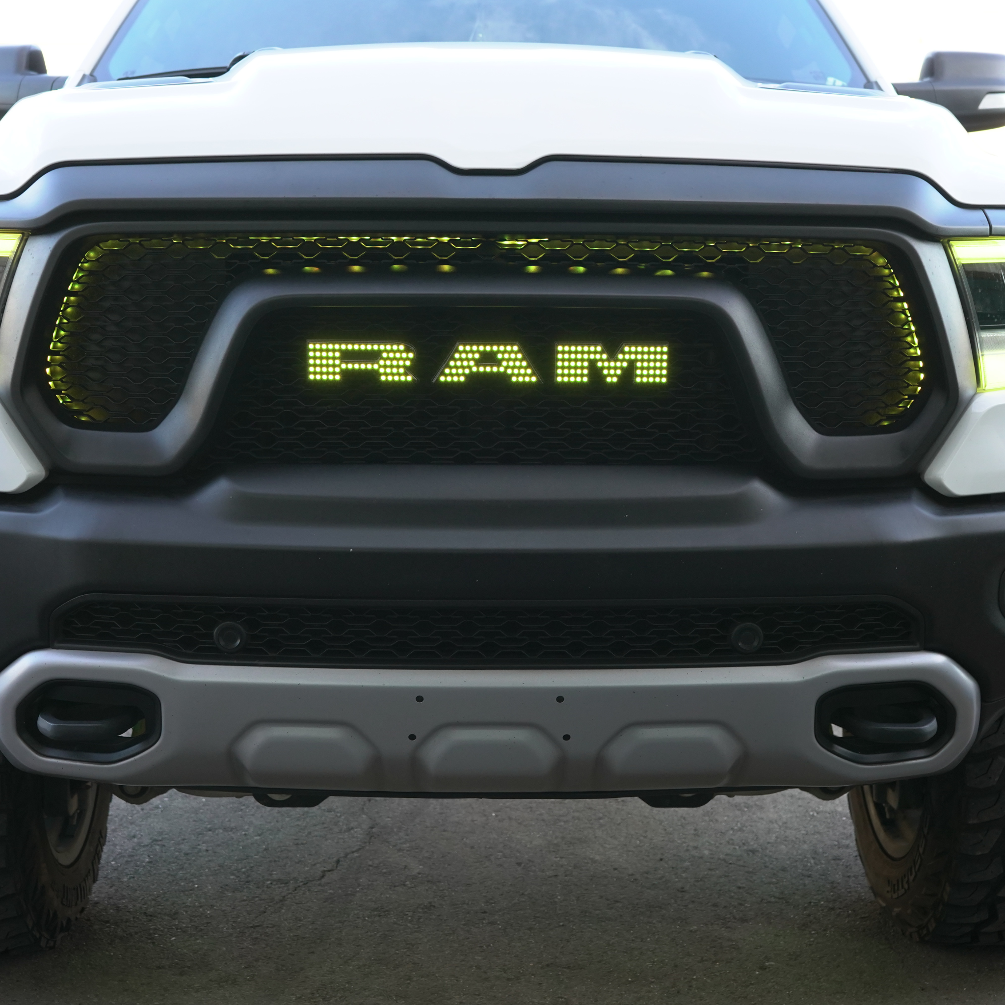 Ram LED Emblem: (Multicolor Flow) 2019-2024 – Custom Multicolor LED Lighting by RGB Halo Kits
