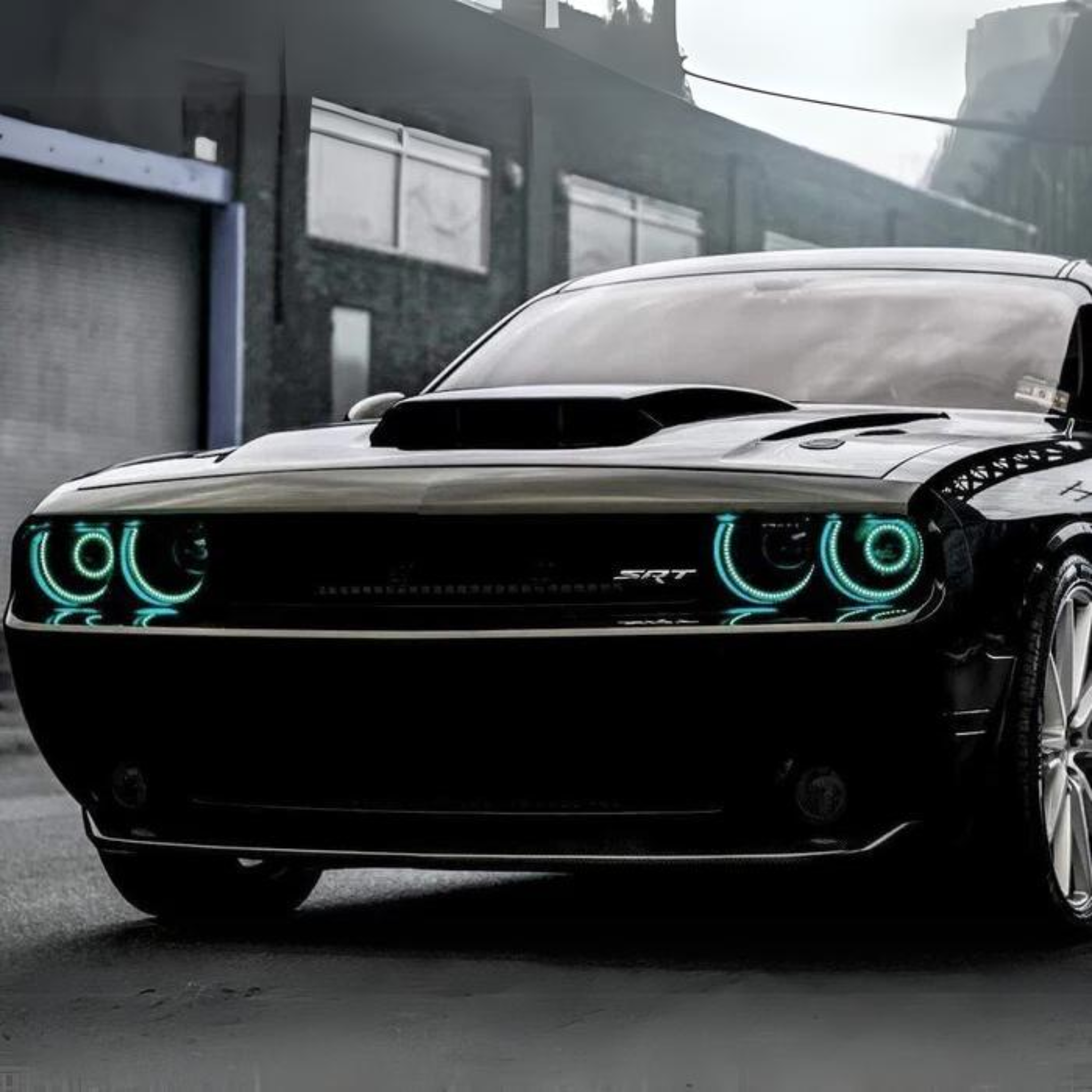 Dodge Challenger Waterproof Exterior Mount Multicolor Halo Kit (2008-2014) – Custom Multicolor LED Lighting by RGB Halo Kits