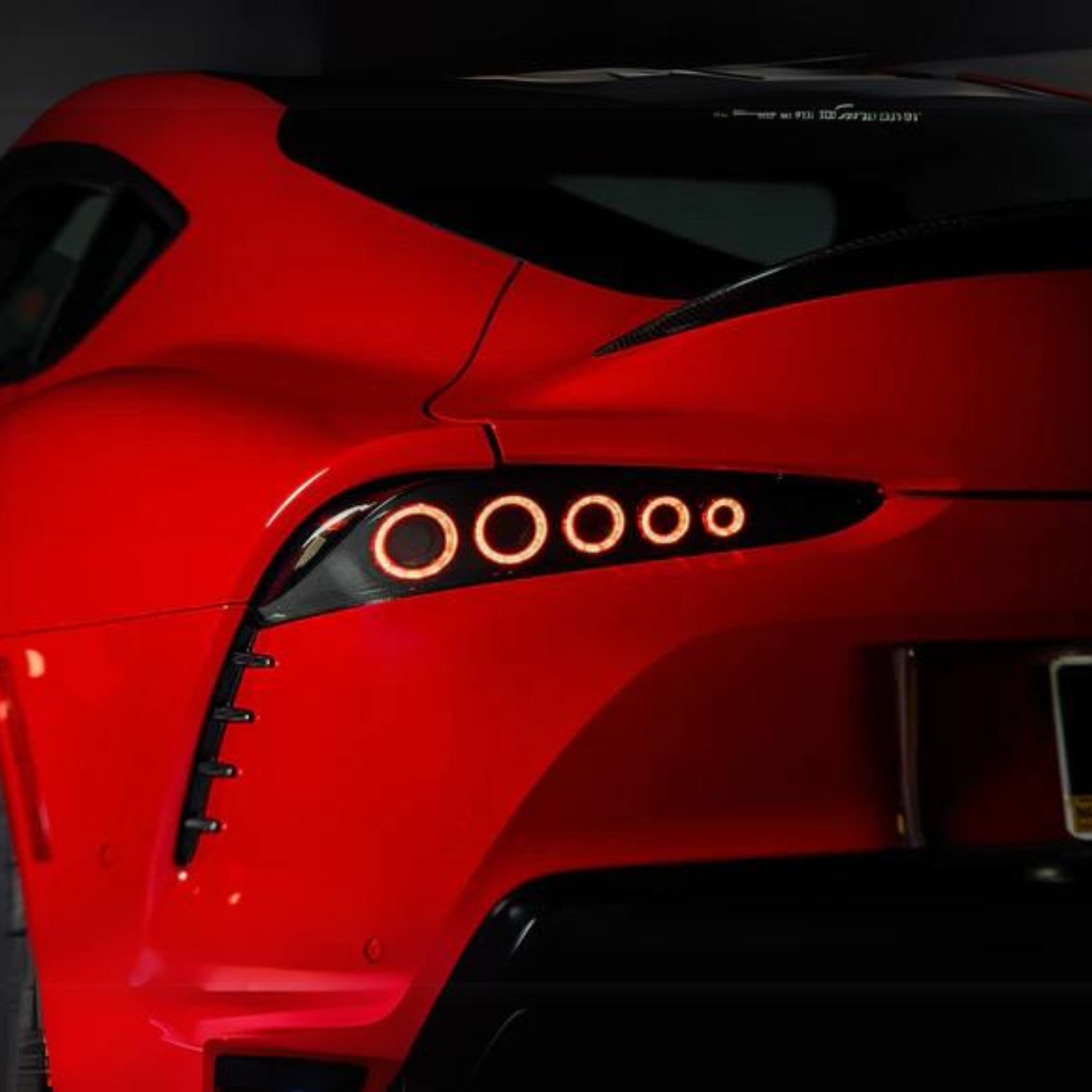 2020+ Toyota A90/A91 Supra Tail Lights – Custom Multicolor LED Lighting by RGB Halo Kits