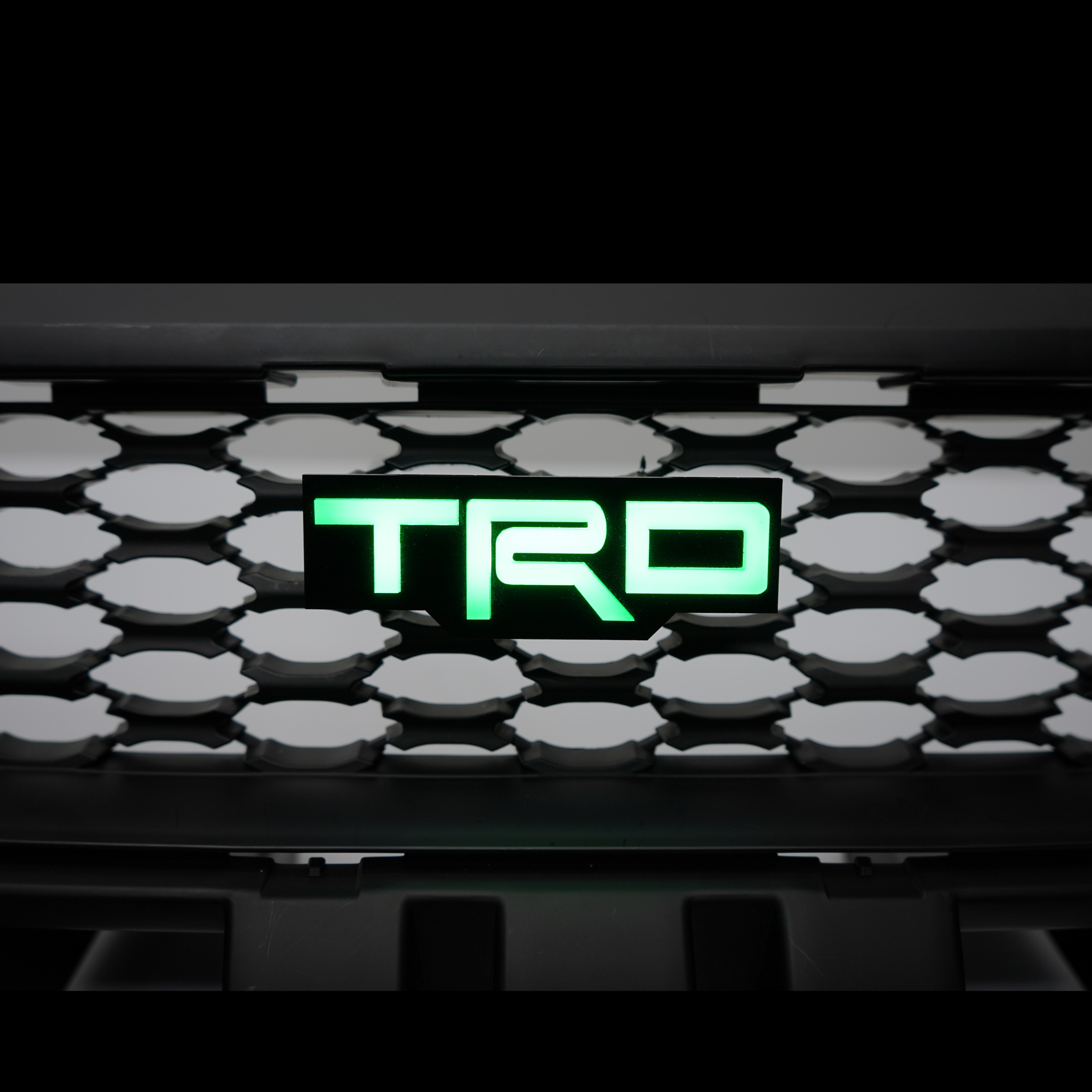 TRD : Illuminated Multicolor Flow LED Badge | Lit Logos – Custom Multicolor LED Lighting by RGB Halo Kits