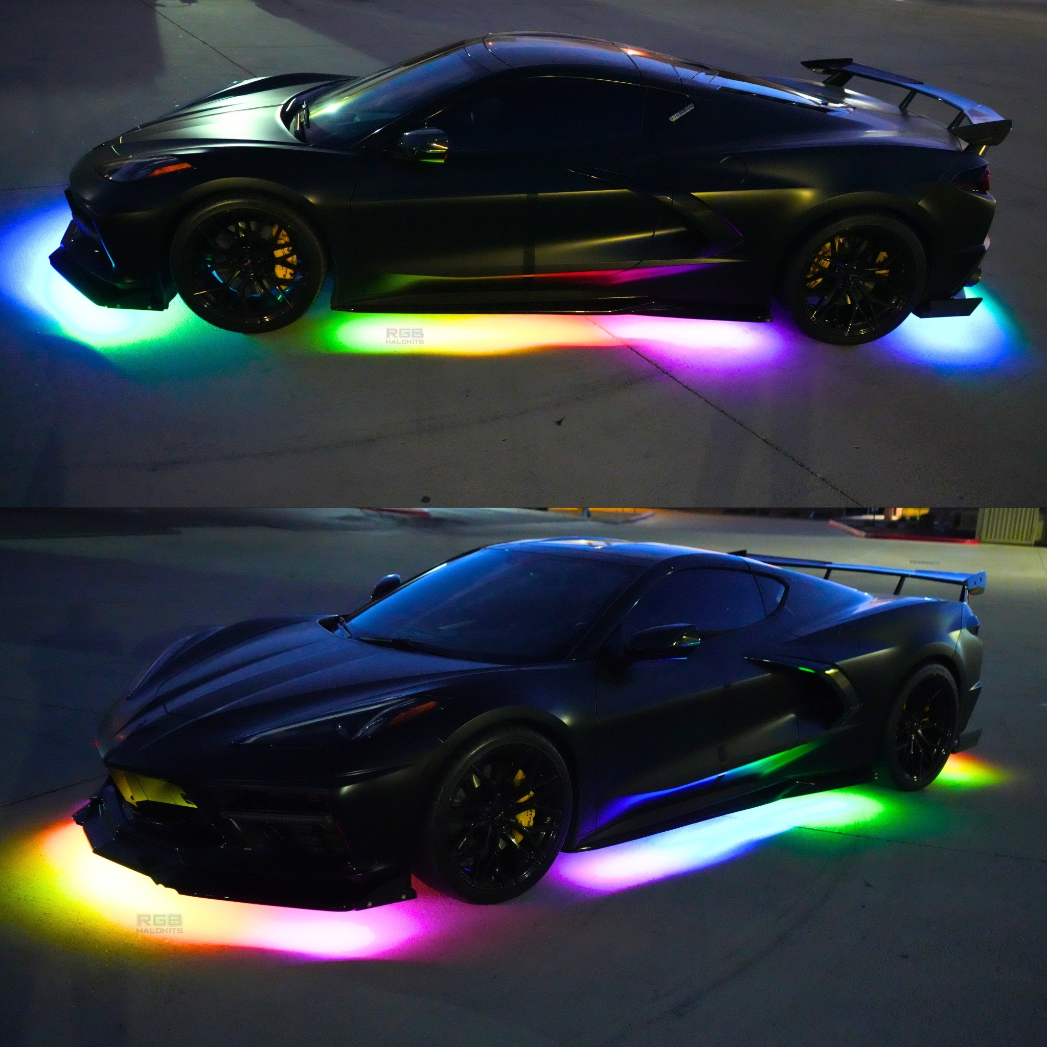 LED Underglow Lighting Kit 3.0 | Custom 6pc | Flexible – Custom Multicolor LED Lighting by RGB Halo Kits