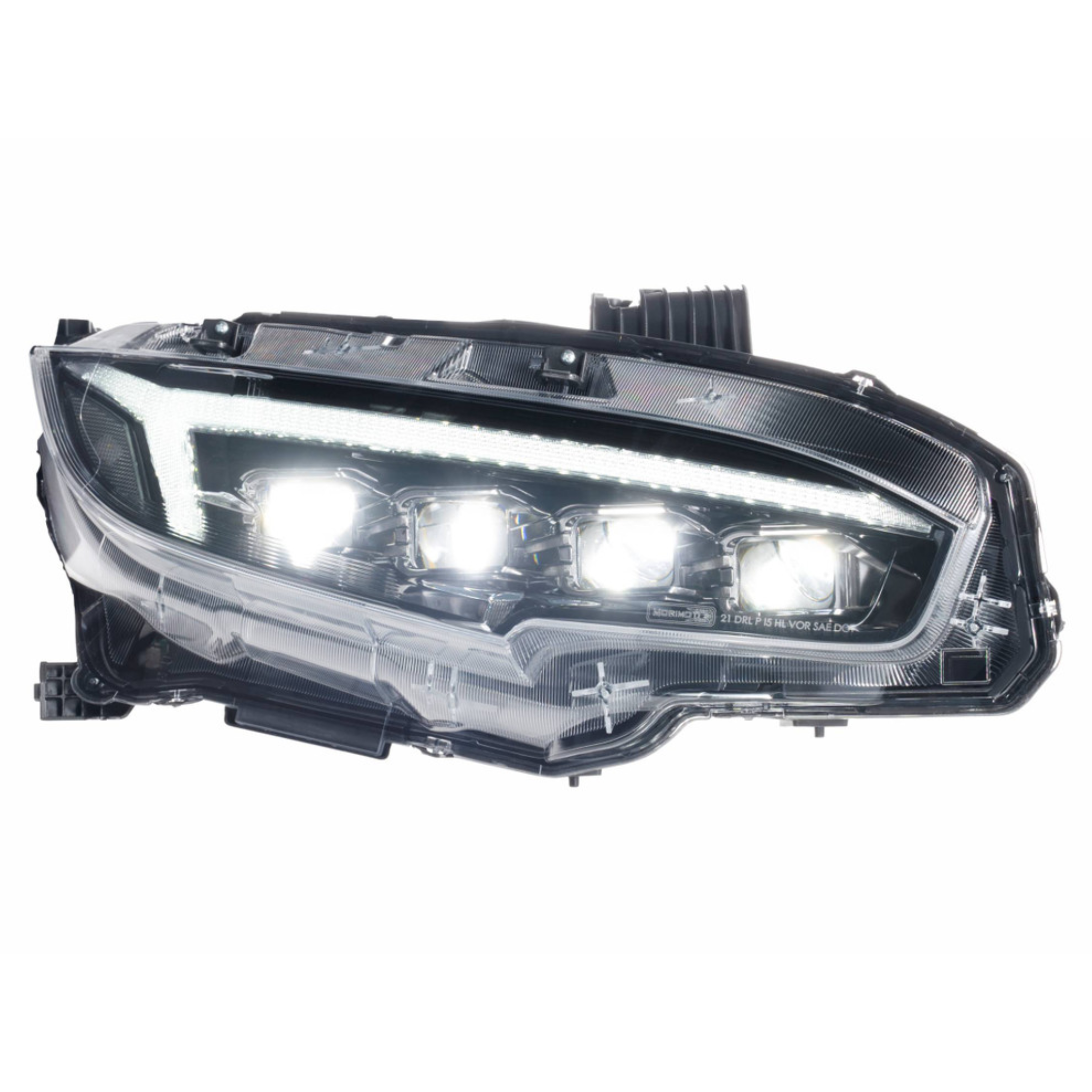 Honda Civic (16-21): LED HEADLIGHTS | XB Morimoto – Custom Multicolor LED Lighting by RGB Halo Kits