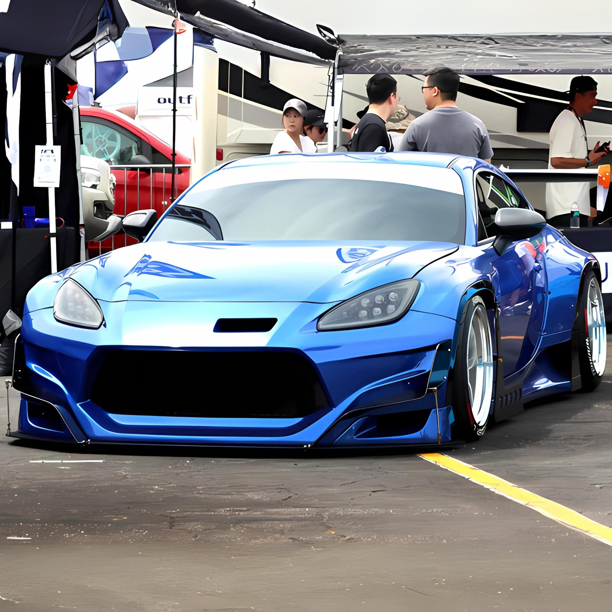 Toyota GR86 / Subaru BRZ Headlights (2021-2025) | Alpharex – Custom Multicolor LED Lighting by RGB Halo Kits