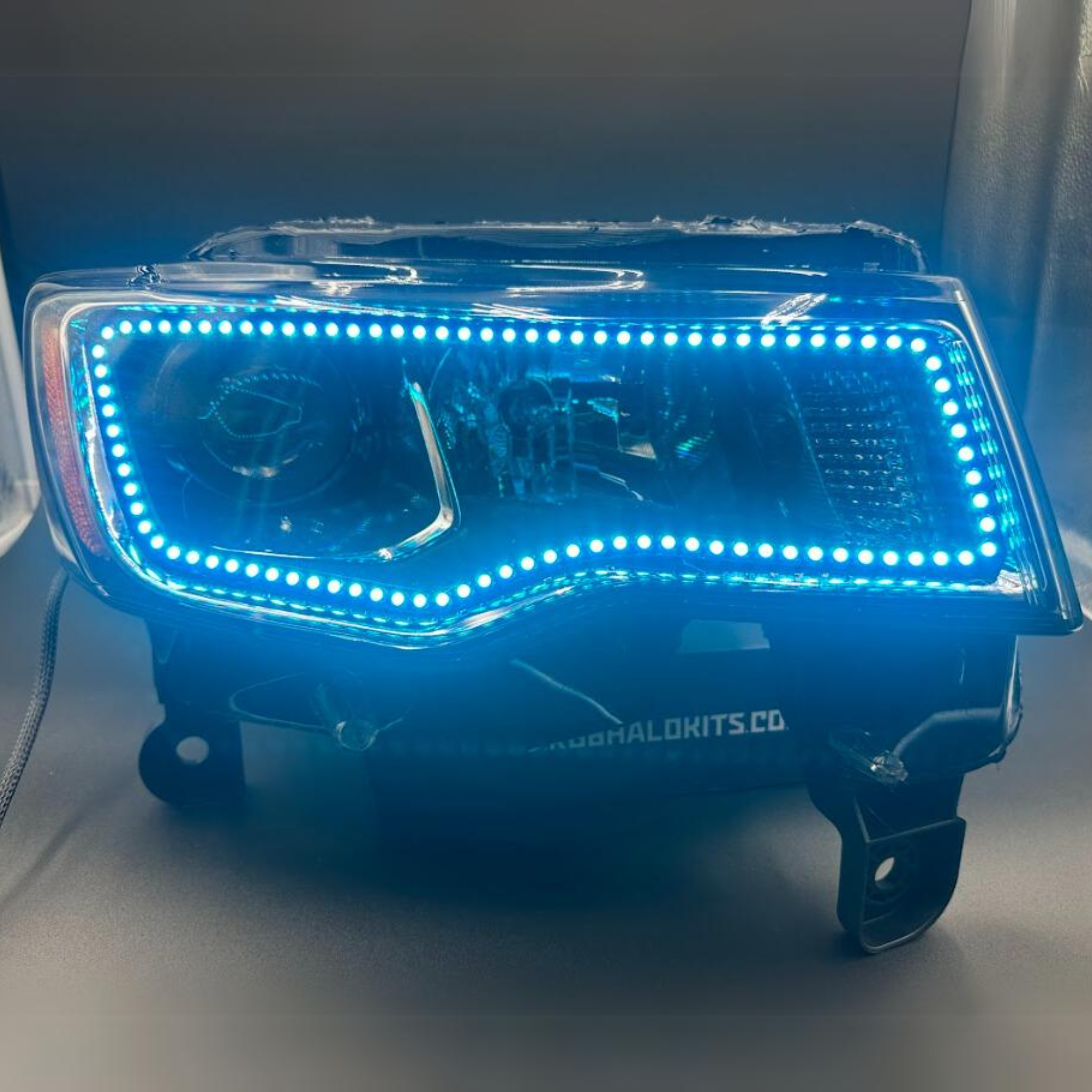 Jeep Grand Cherokee Multicolor Flow Series Halo Kit (2014-2021) – Custom Multicolor LED Lighting by RGB Halo Kits