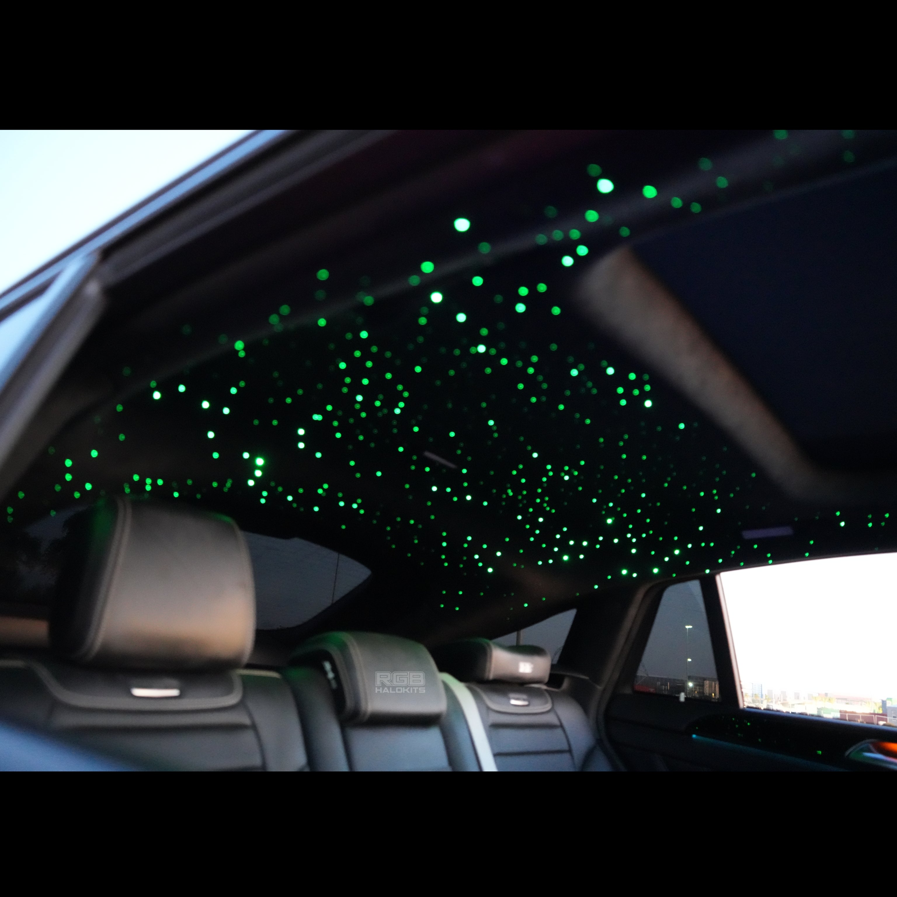 RGBW Twinkle Starlight Headliner Kit – 650 or 1,000 Stars – Custom Multicolor LED Lighting by RGB Halo Kits
