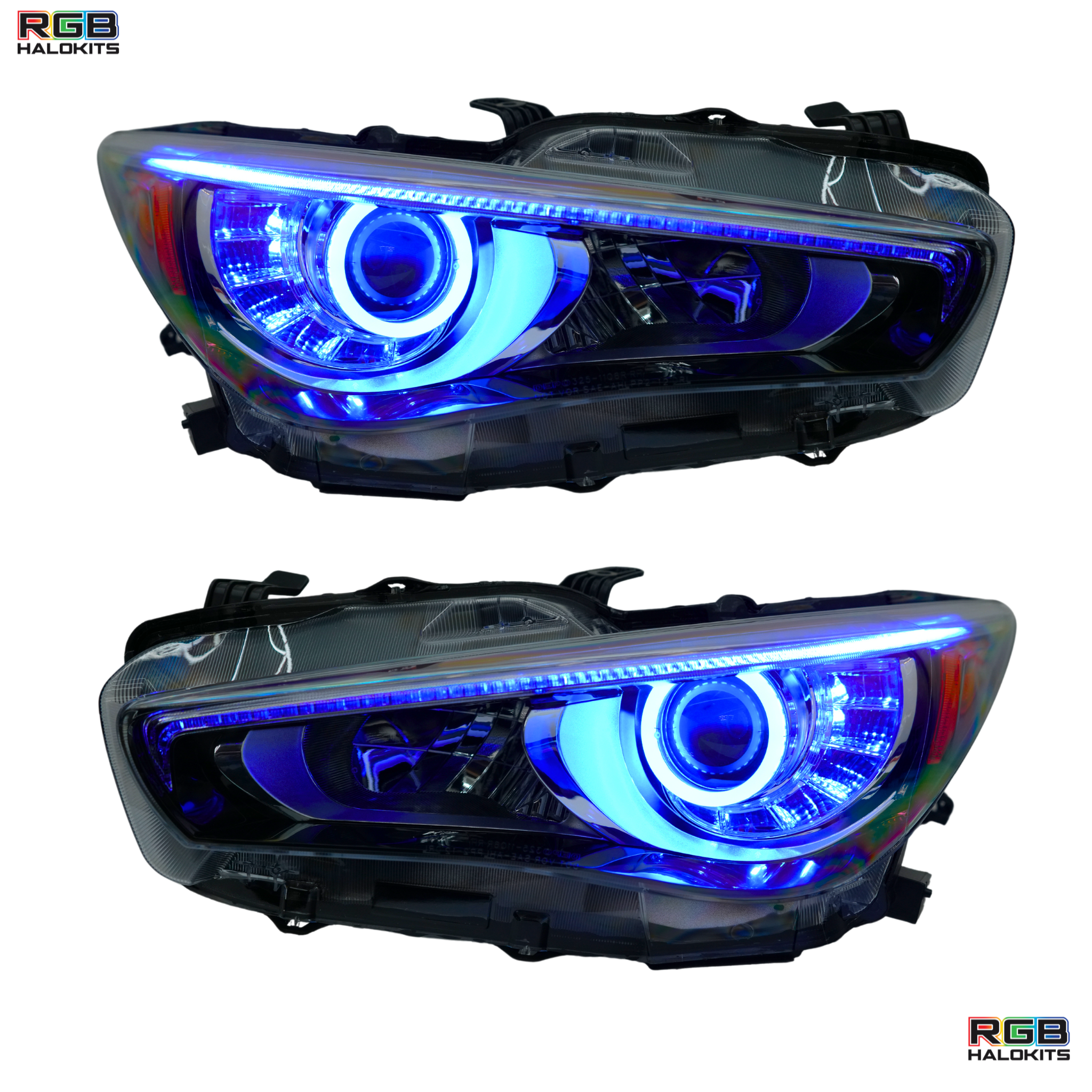 Infiniti Q50 Multicolor DRL Boards (2014-2024) – Custom Multicolor LED Lighting by RGB Halo Kits