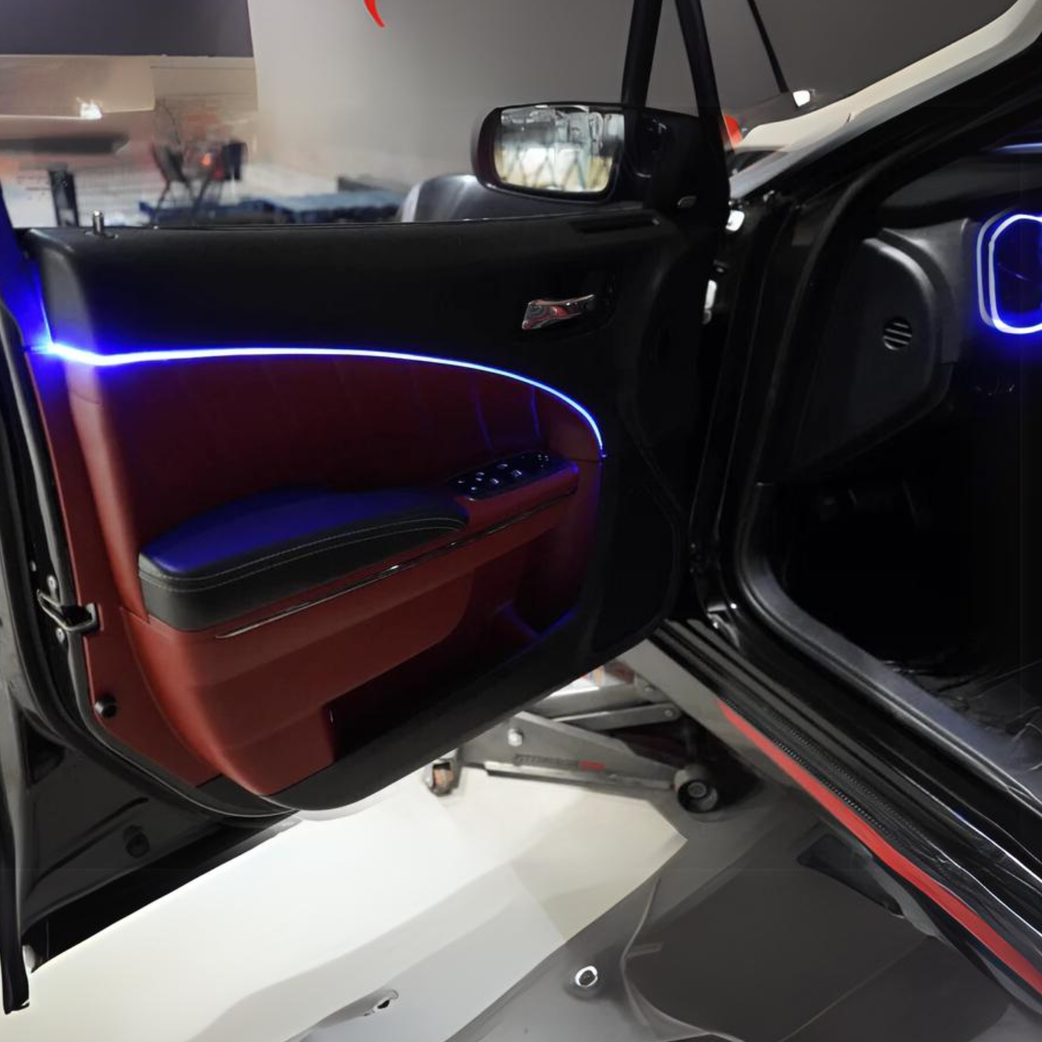 RGBW Fiber Optic Interior Ambient Lighting Kit 2.0 (6pc) – Custom Multicolor LED Lighting by RGB Halo Kits
