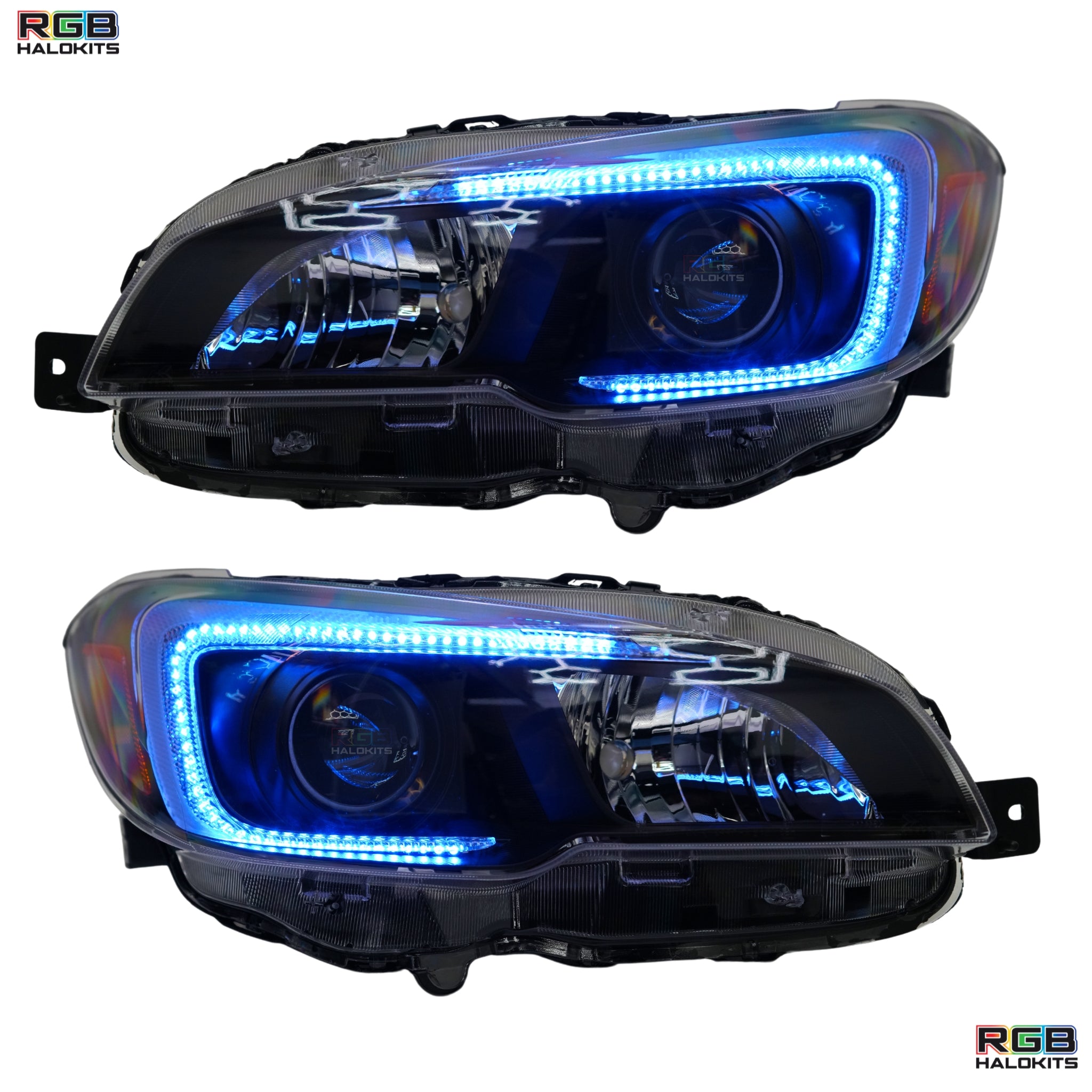 Subaru WRX/STI Flow Series C Bar DRL Boards (2015-2021) – Custom Multicolor LED Lighting by RGB Halo Kits
