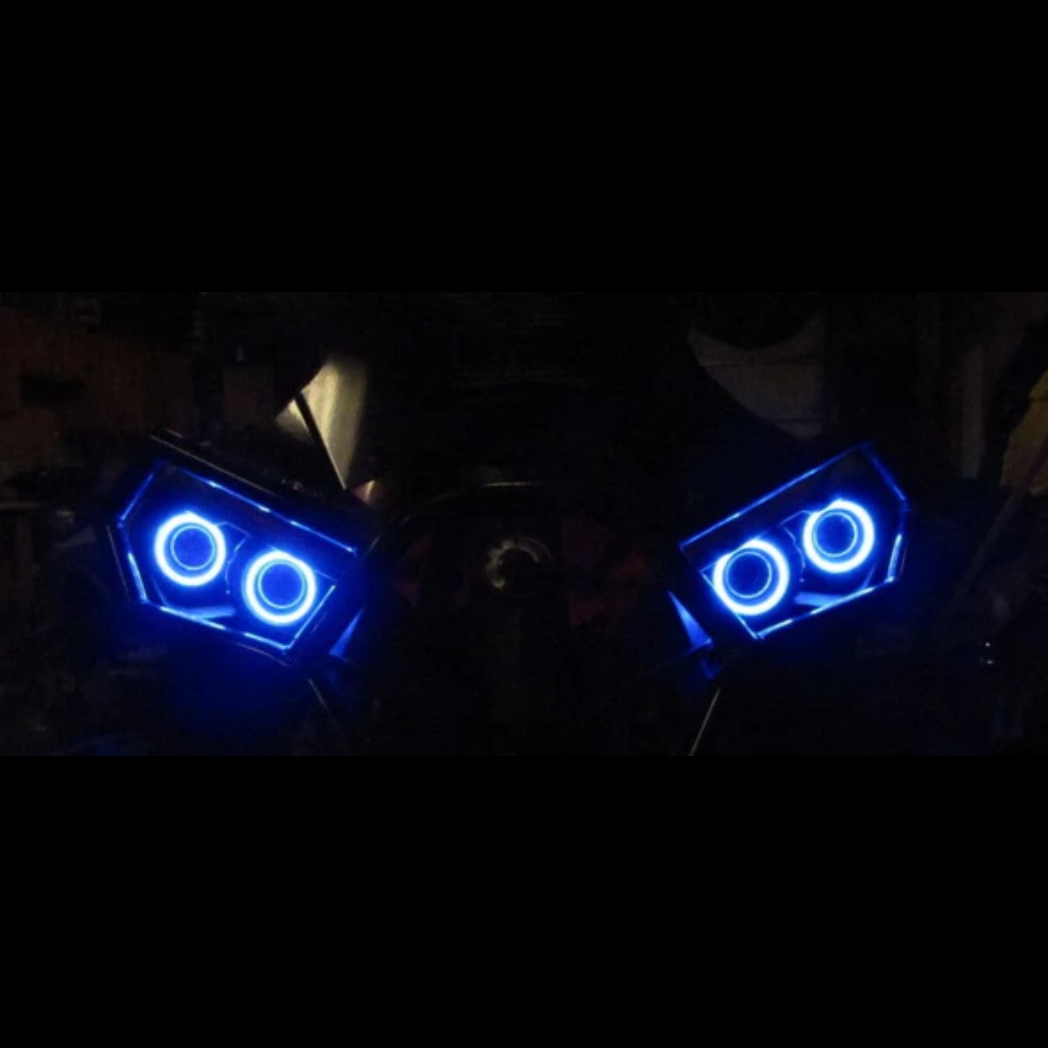 Can-Am Renegade Headlight Multicolor Halo Kit (2007-2019) – Custom Multicolor LED Lighting by RGB Halo Kits