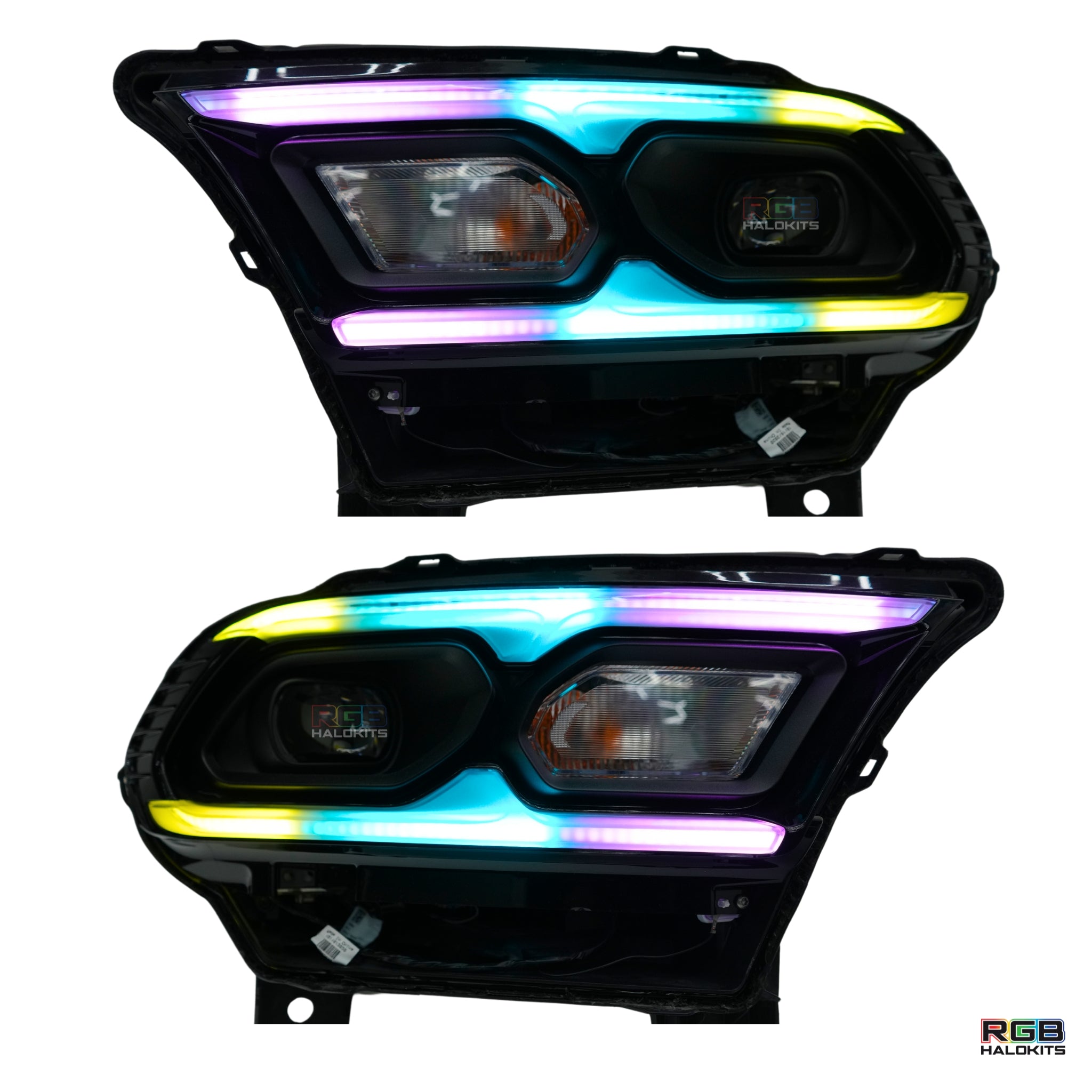 Dodge Durango Multicolor Flow DRL Kit (2021-2024) – Custom Multicolor LED Lighting by RGB Halo Kits