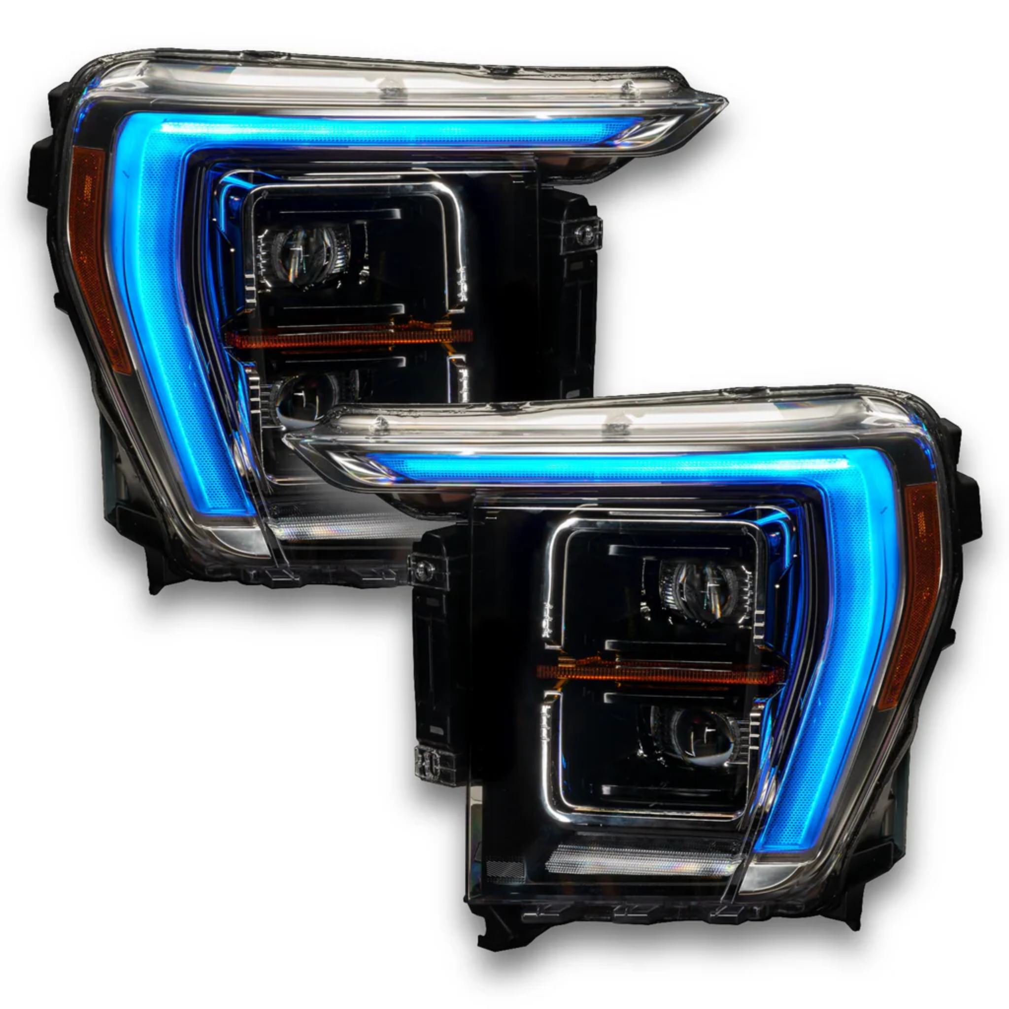 Ford F150 RGBW DRL Boards (2021-2023) – Custom Multicolor LED Lighting by RGB Halo Kits