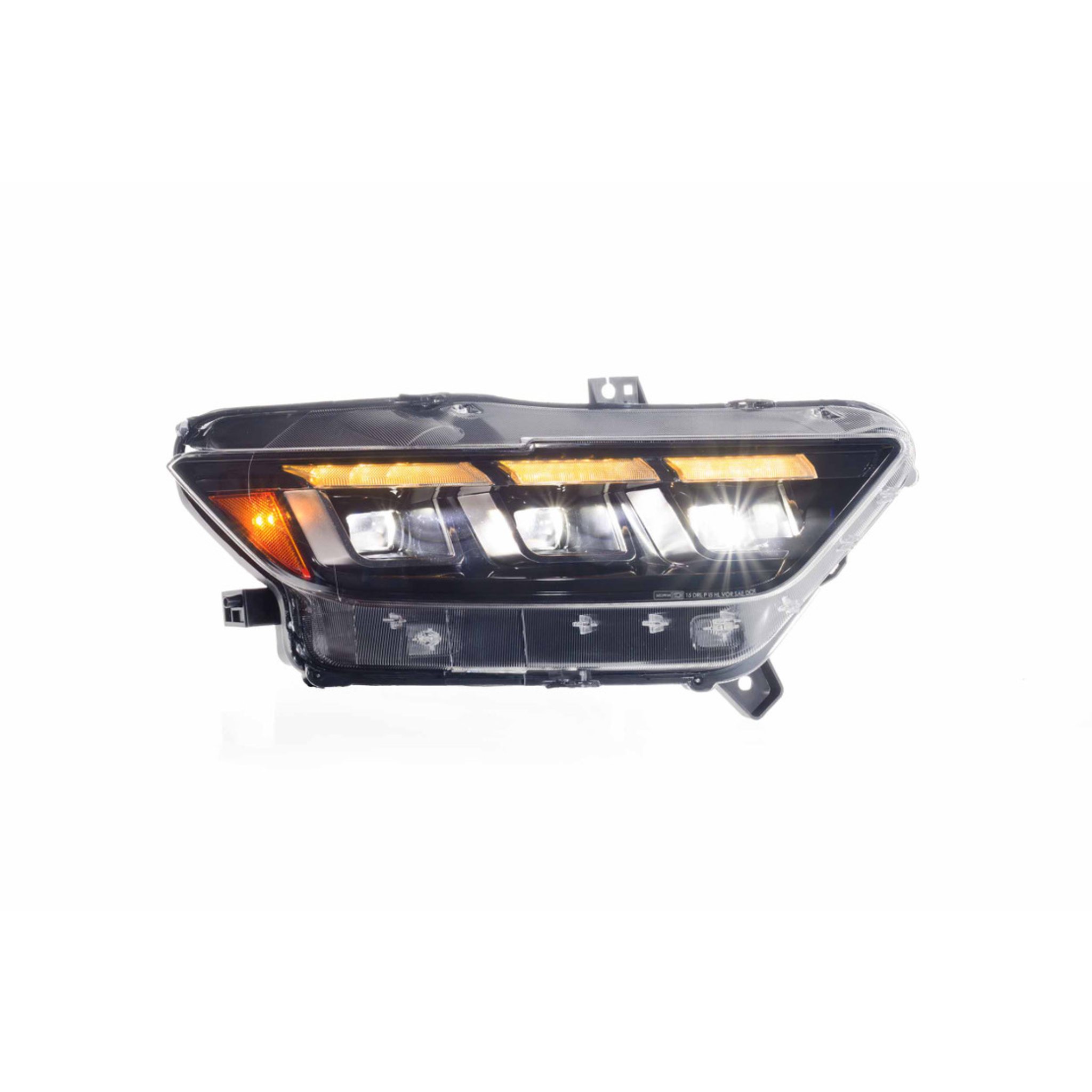 Ford Mustang (15-17): LED HEADLIGHTS (GEN II) | XB – Custom Multicolor LED Lighting by RGB Halo Kits