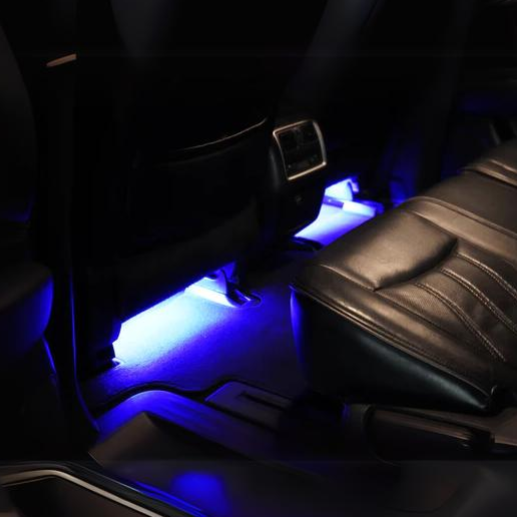 Interior Footwell Ambient Lighting Kit | Front + Rear Coverage – Custom Multicolor LED Lighting by RGB Halo Kits