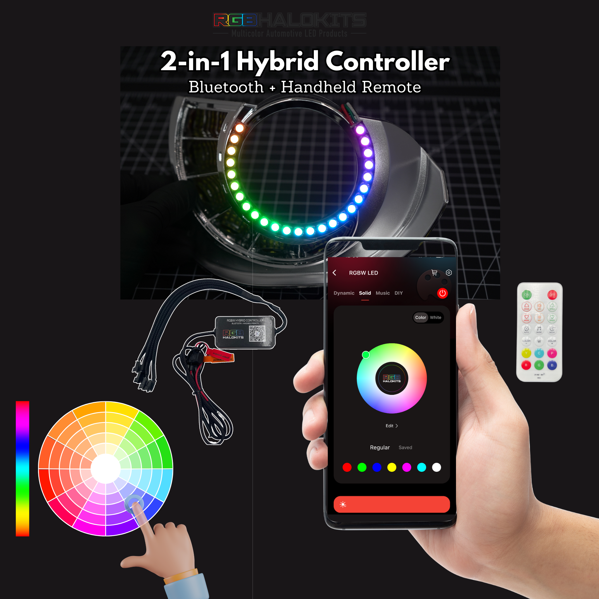 Custom Halo Kit – Custom Multicolor LED Lighting by RGB Halo Kits