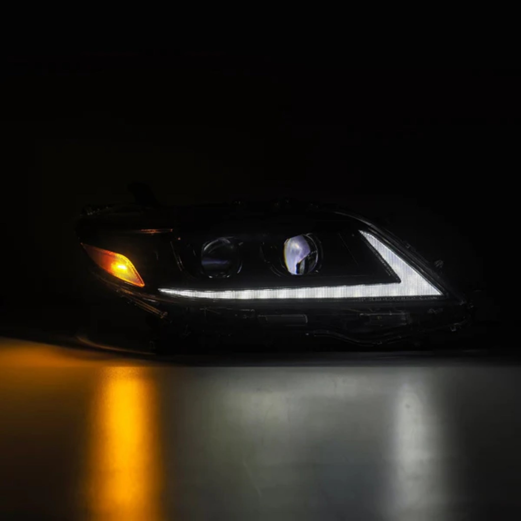 Toyota Sienna Headlights (2011-2020) | Alpharex – Custom Multicolor LED Lighting by RGB Halo Kits