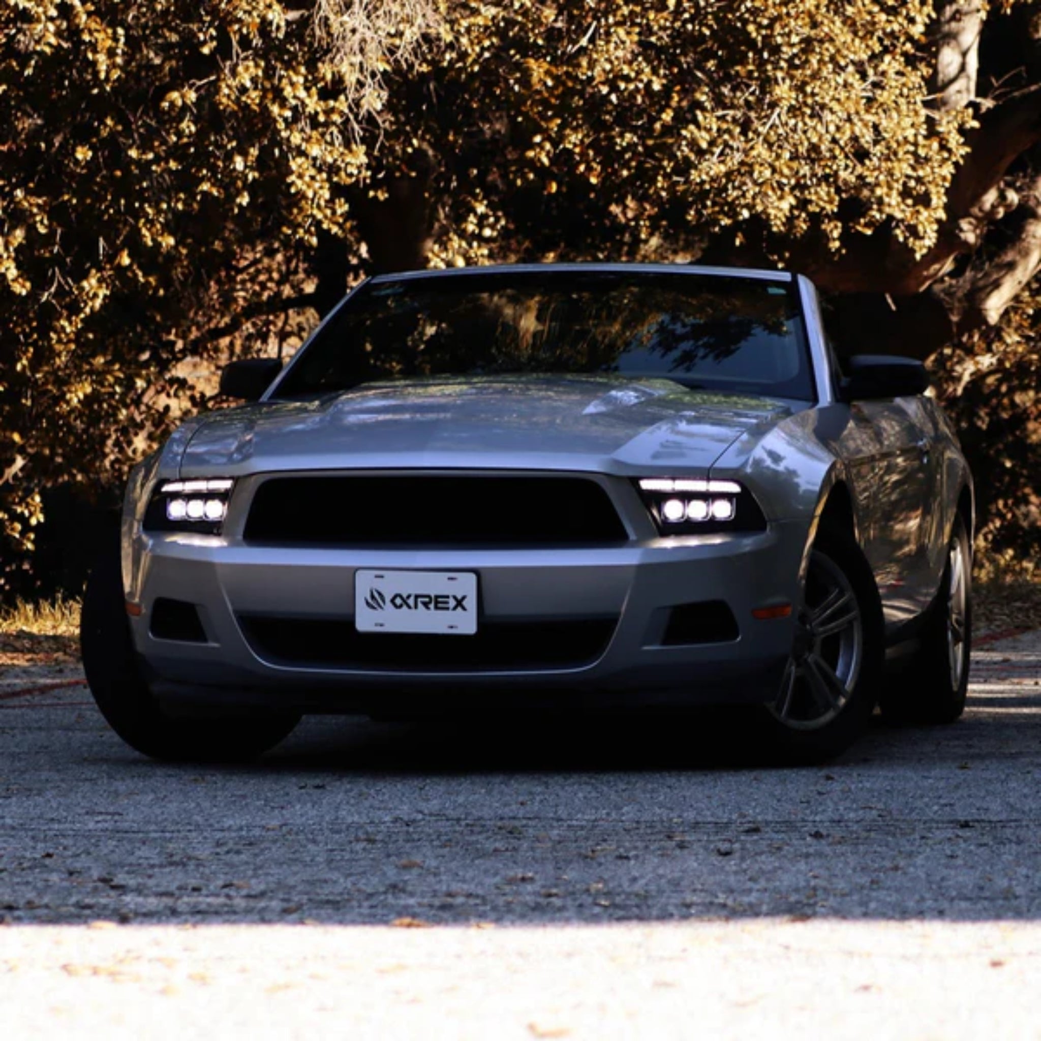 Ford Mustang MK II NOVA-Series LED Projector Headlights (2013-2014) | Alpharex – Custom Multicolor LED Lighting by RGB Halo Kits