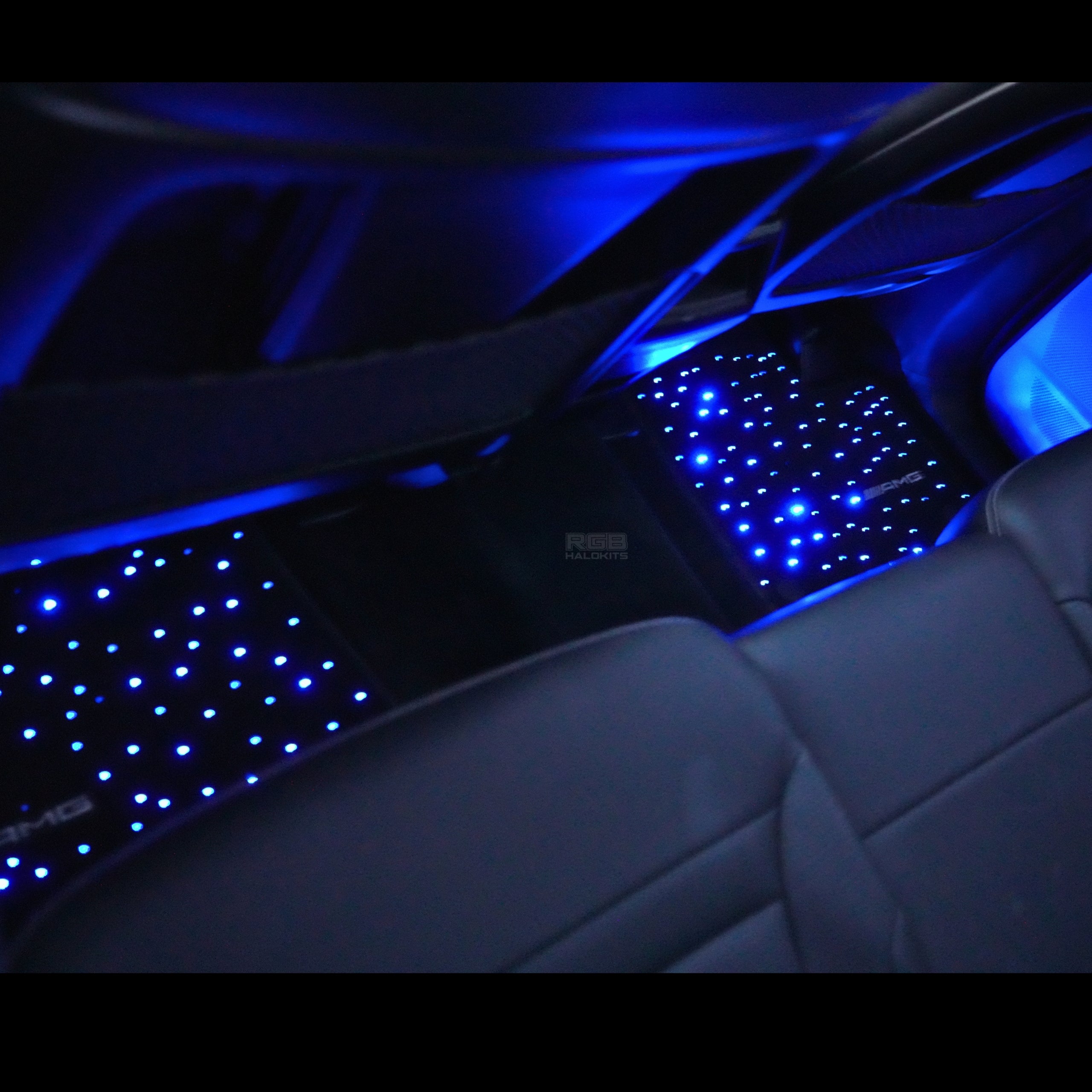 RGBW Multicolor Star Light Floor Mat Kit – Custom Multicolor LED Lighting by RGB Halo Kits