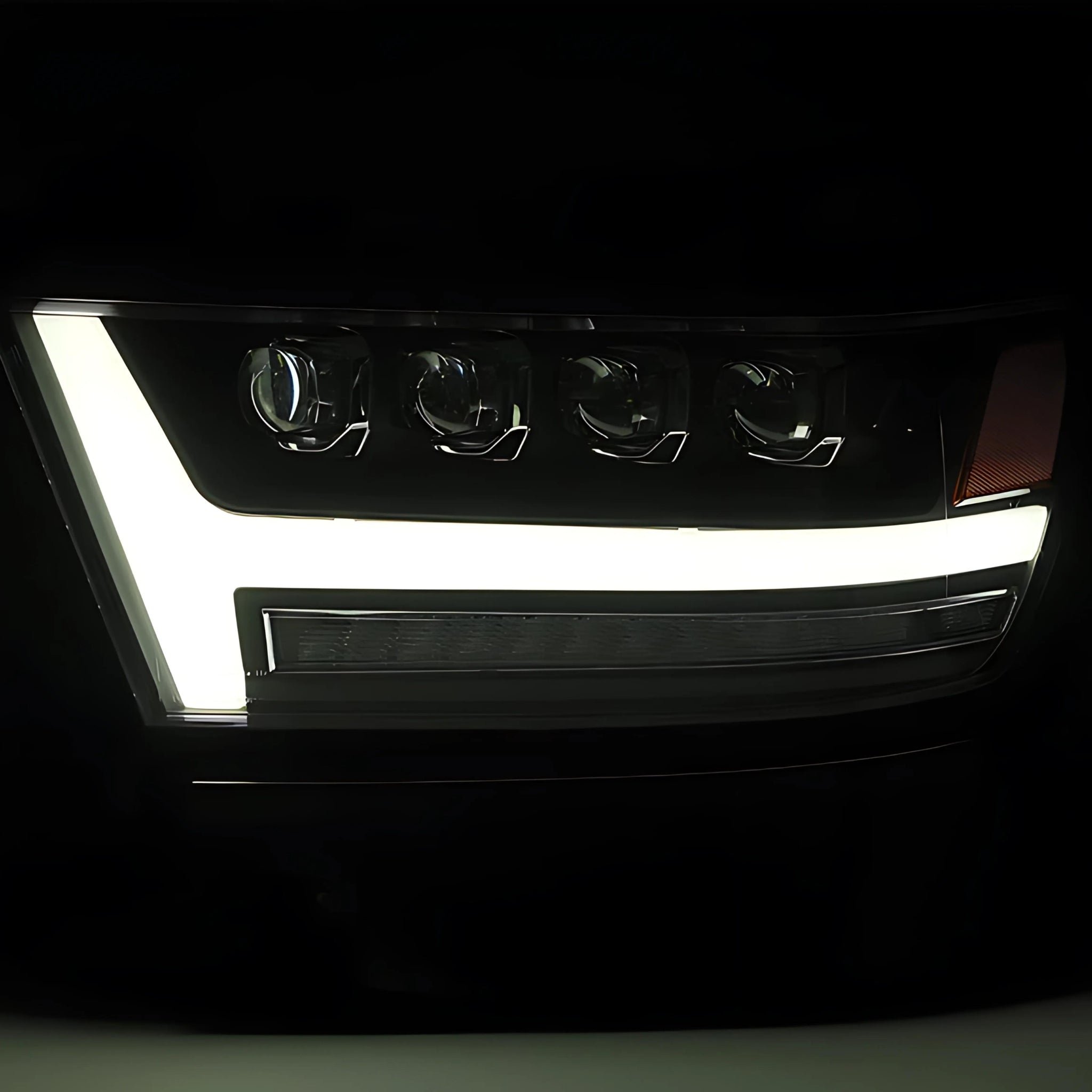 Ram 1500 (2019-2024) Headlights | Alpharex – Custom Multicolor LED Lighting by RGB Halo Kits