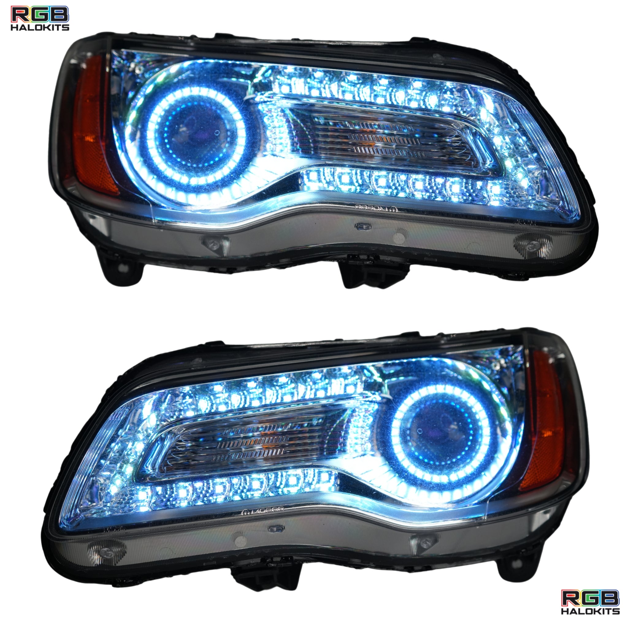Chrysler 300 Multicolor DRL Boards (2011-2023) – Custom Multicolor LED Lighting by RGB Halo Kits