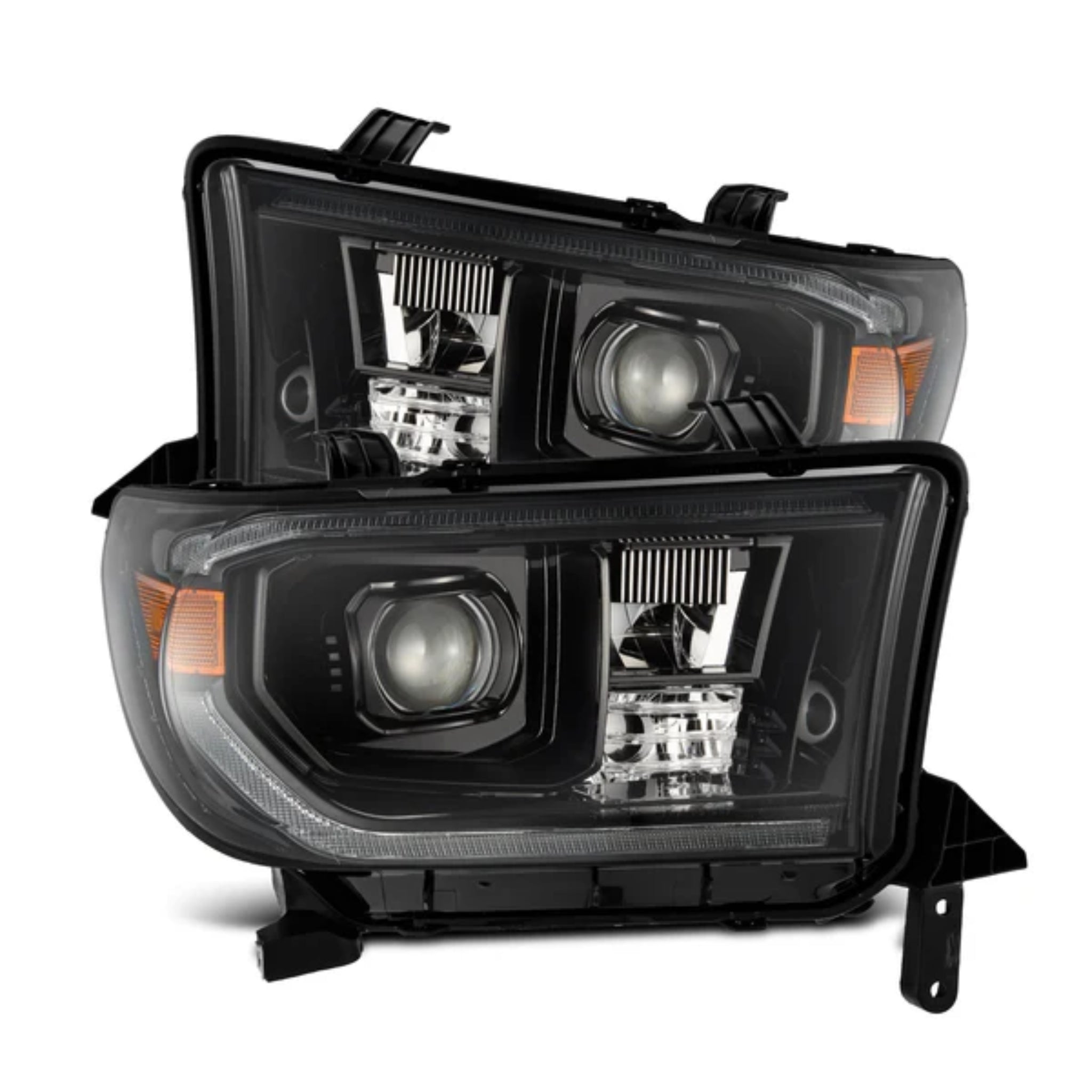 Toyota Tundra (2007-2013) / Toyota Sequoia (2008-2017) MK II Headlights | Alpharex – Custom Multicolor LED Lighting by RGB Halo Kits