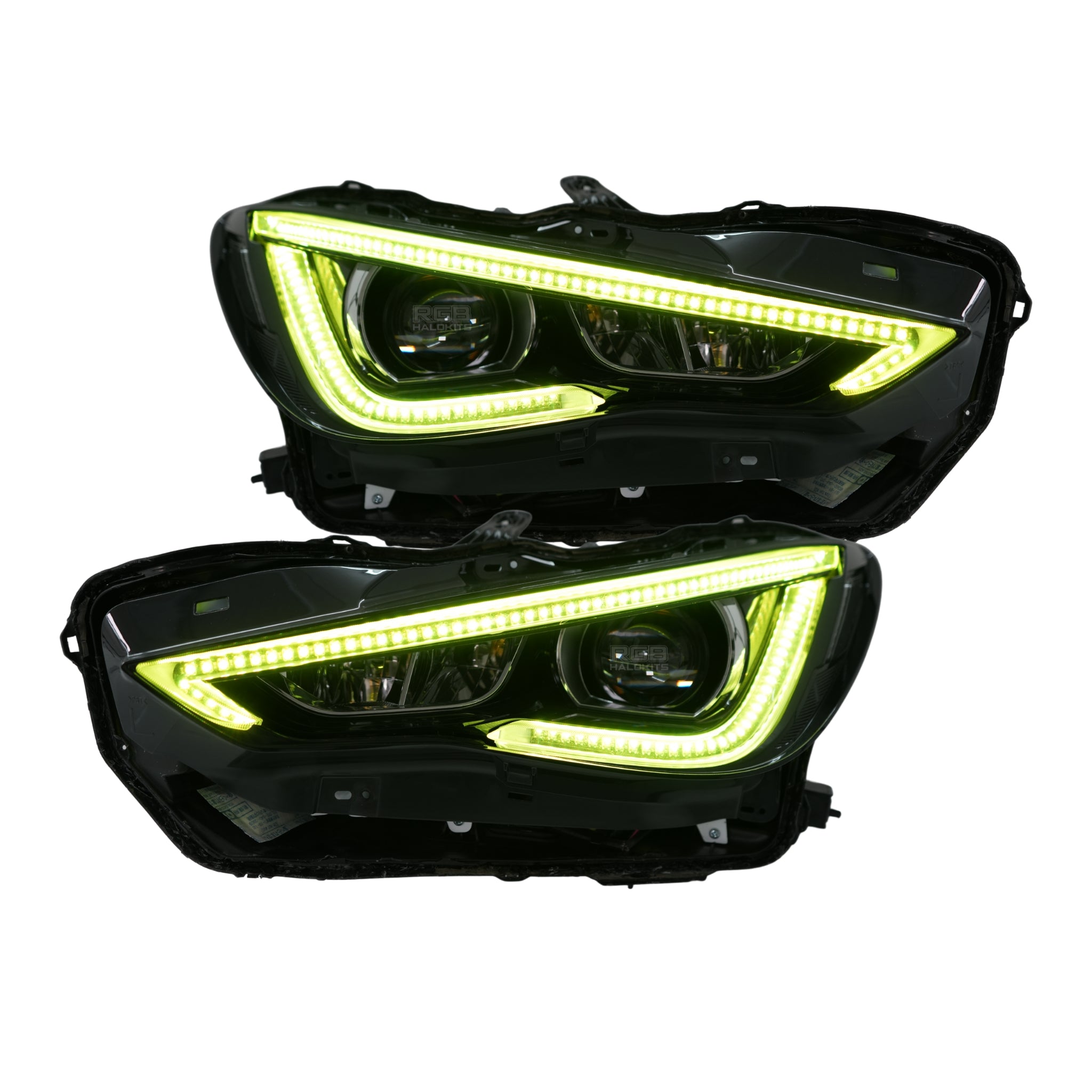 Infiniti Q60 DRL Boards (Multicolor Flow) 2016-2022 – Custom Multicolor LED Lighting by RGB Halo Kits