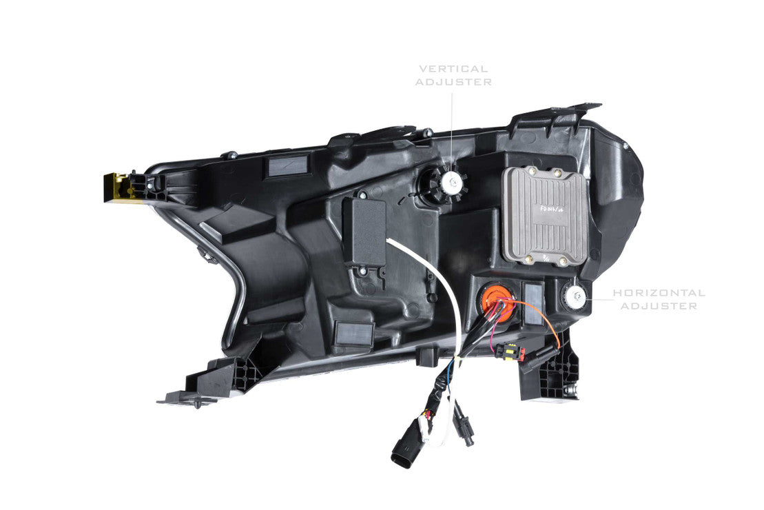 Ford Ranger: LED Headlights (2019 - 2023) | XB – Custom Multicolor LED Lighting by RGB Halo Kits