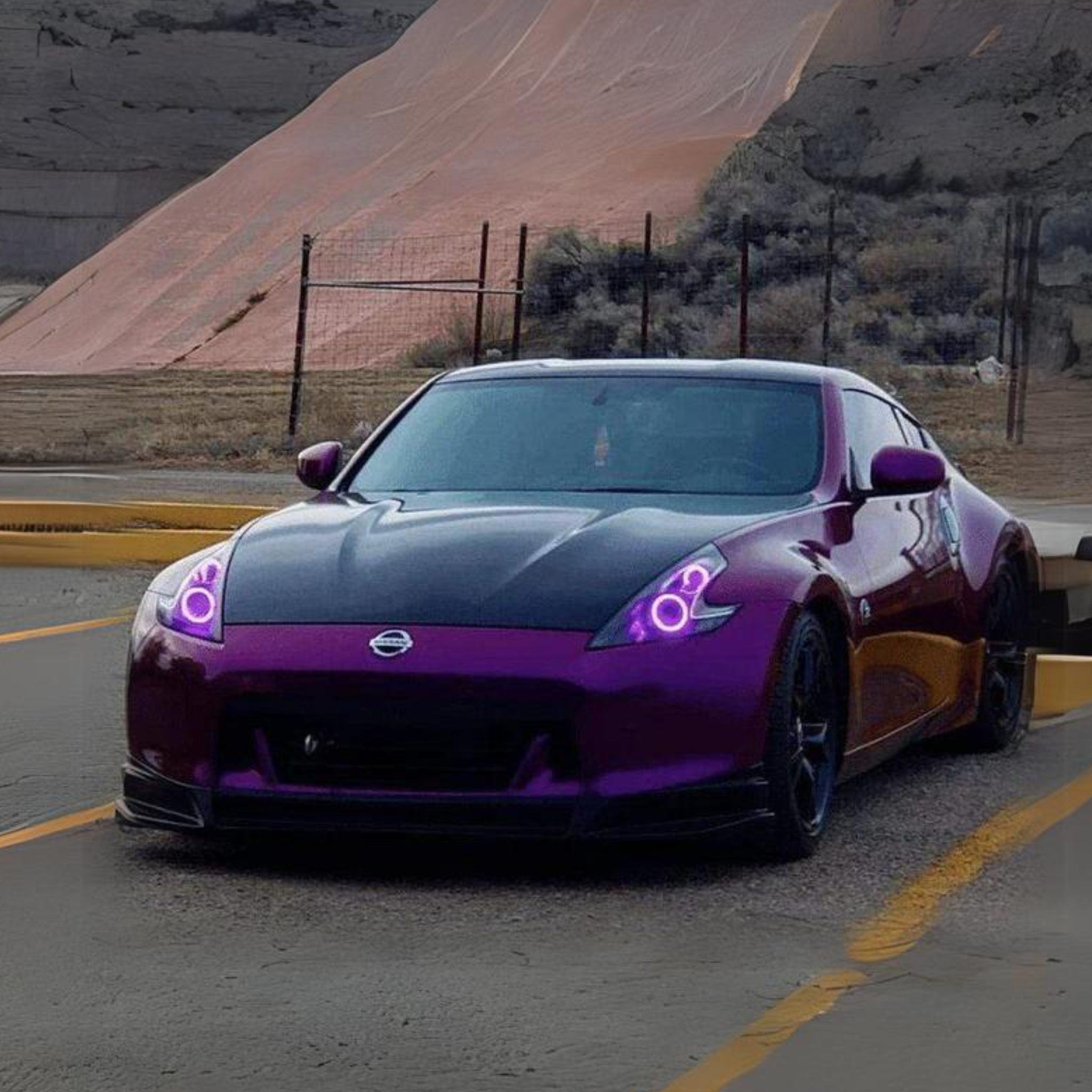 Nissan 370Z Multicolor Halo Kit (2009-2017) – Custom Multicolor LED Lighting by RGB Halo Kits